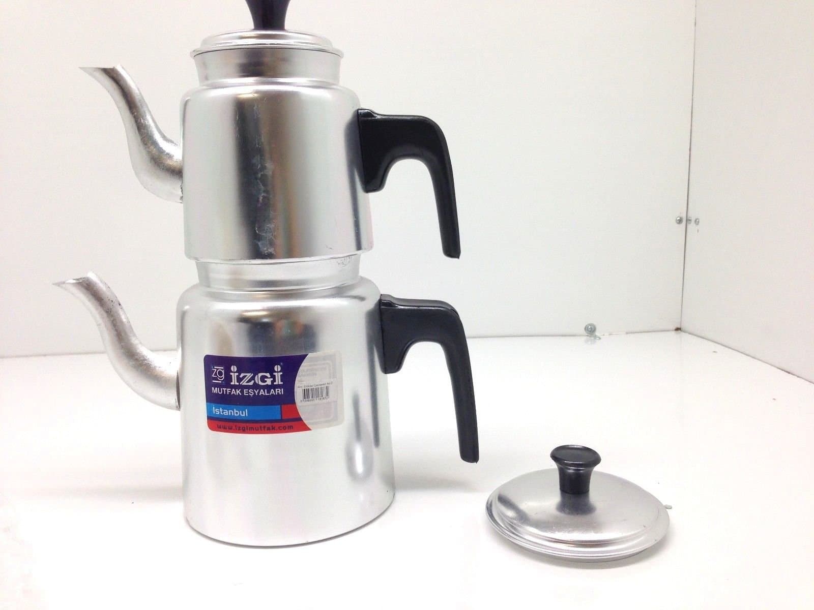 Aluminum Mini Size Turkish Teapot Kettle Set Small Size