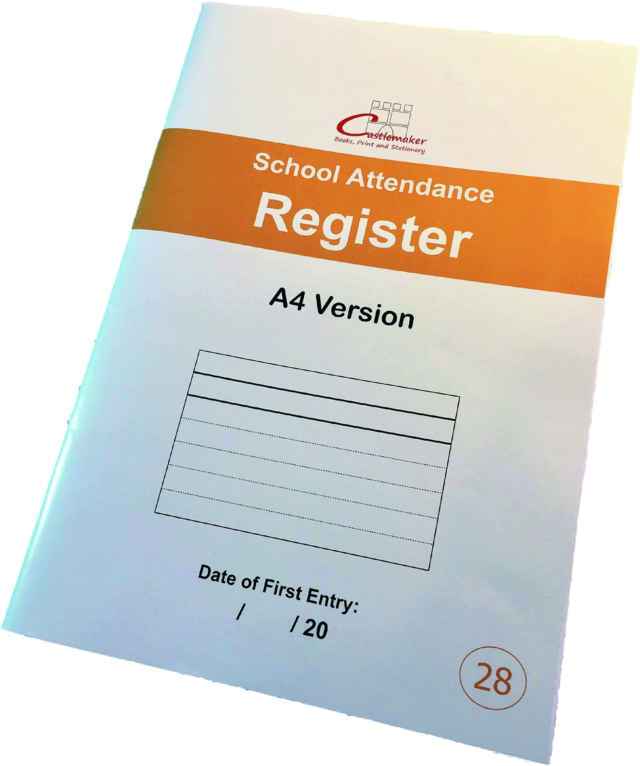 School Attendance Register (A4) S028