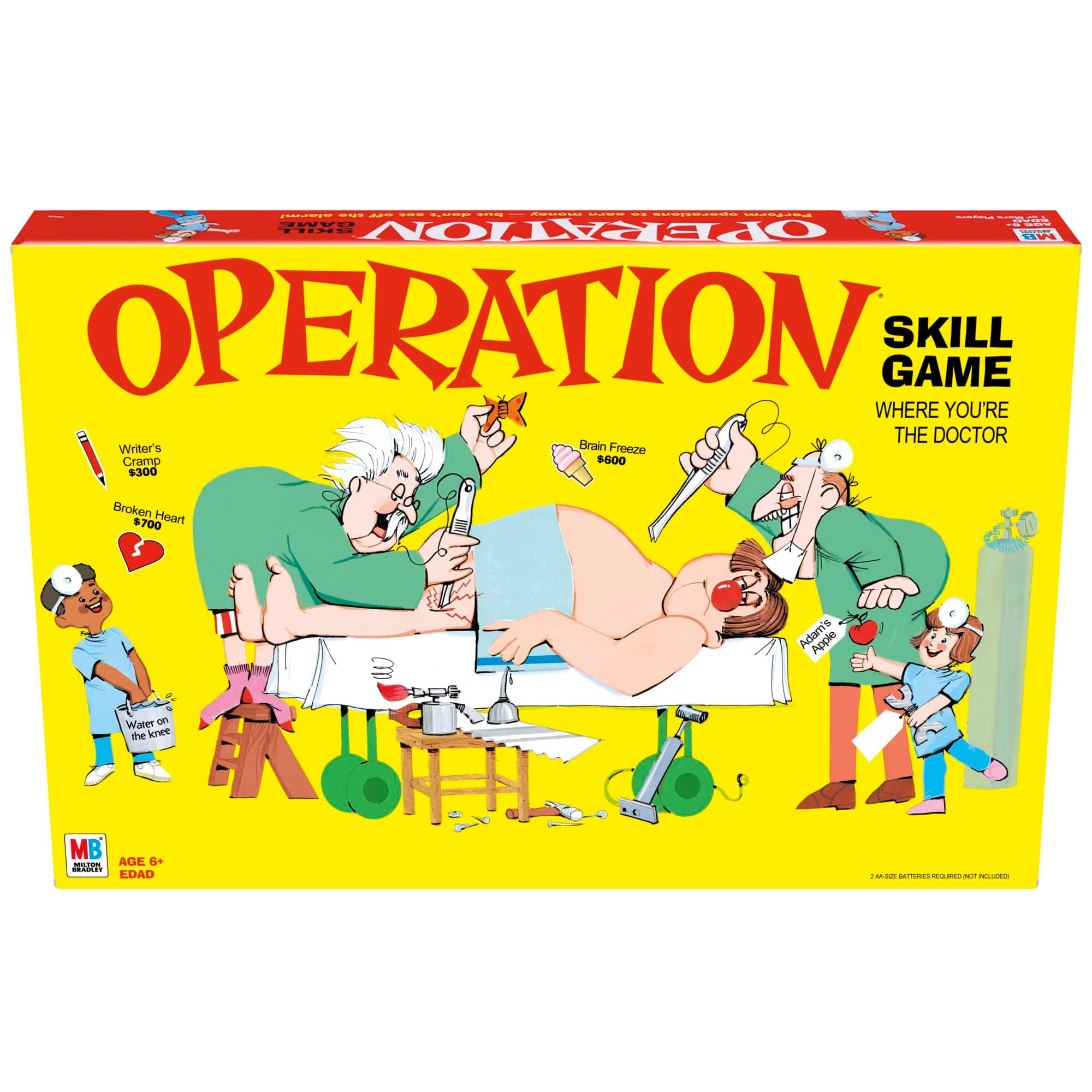 Hasbro Gaming Kid Milton Bradley Classic Operation Skill Game