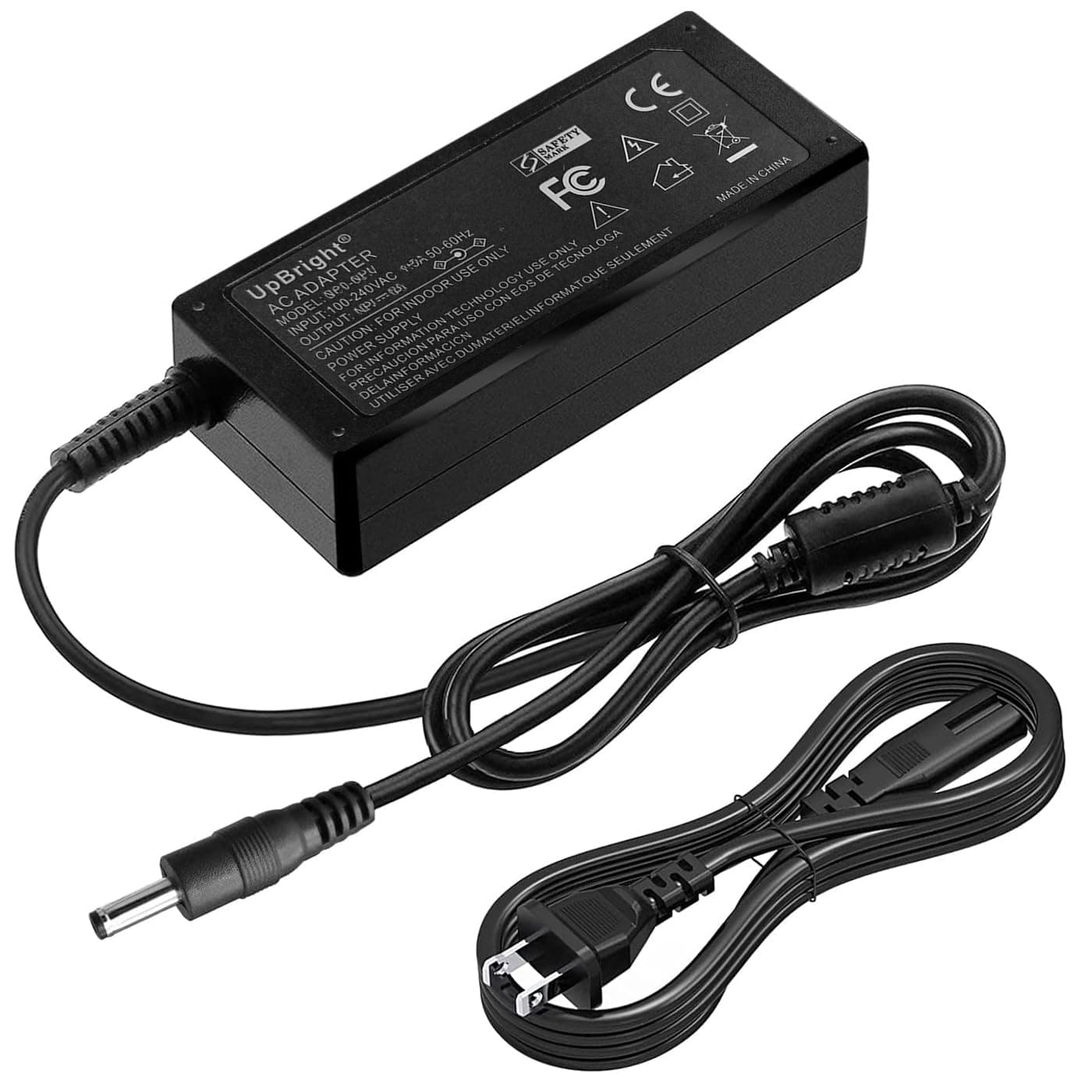 UpBright 18V AC/DC Adapter Compatible with Razer Leviathan RC30-012601 Elite Gaming Music SoundBar Speaker RZ05-01260100 R3U1 DYS650-180280W-K DYS650-180280-14704B 18VDC 18.0V 2.8A Power Supply Cord