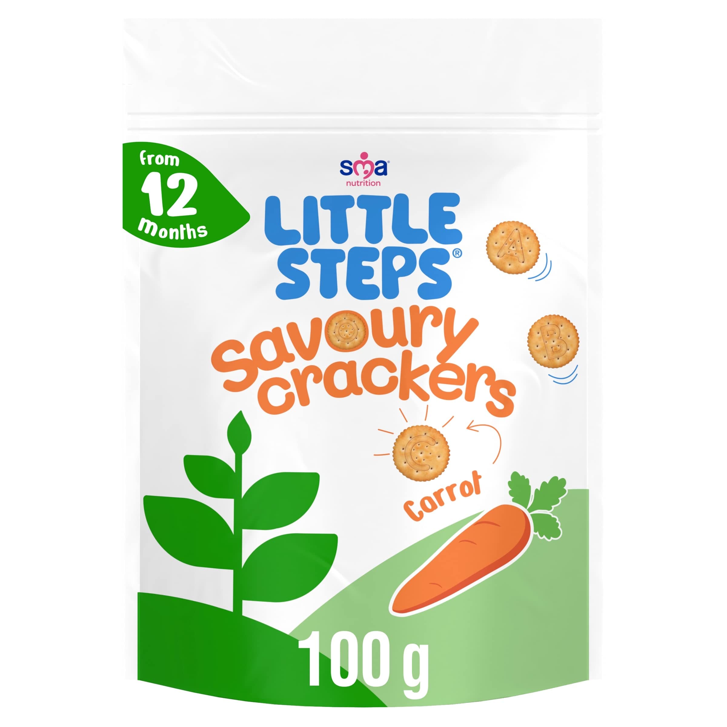 Little Steps Carrot Savoury Crackers