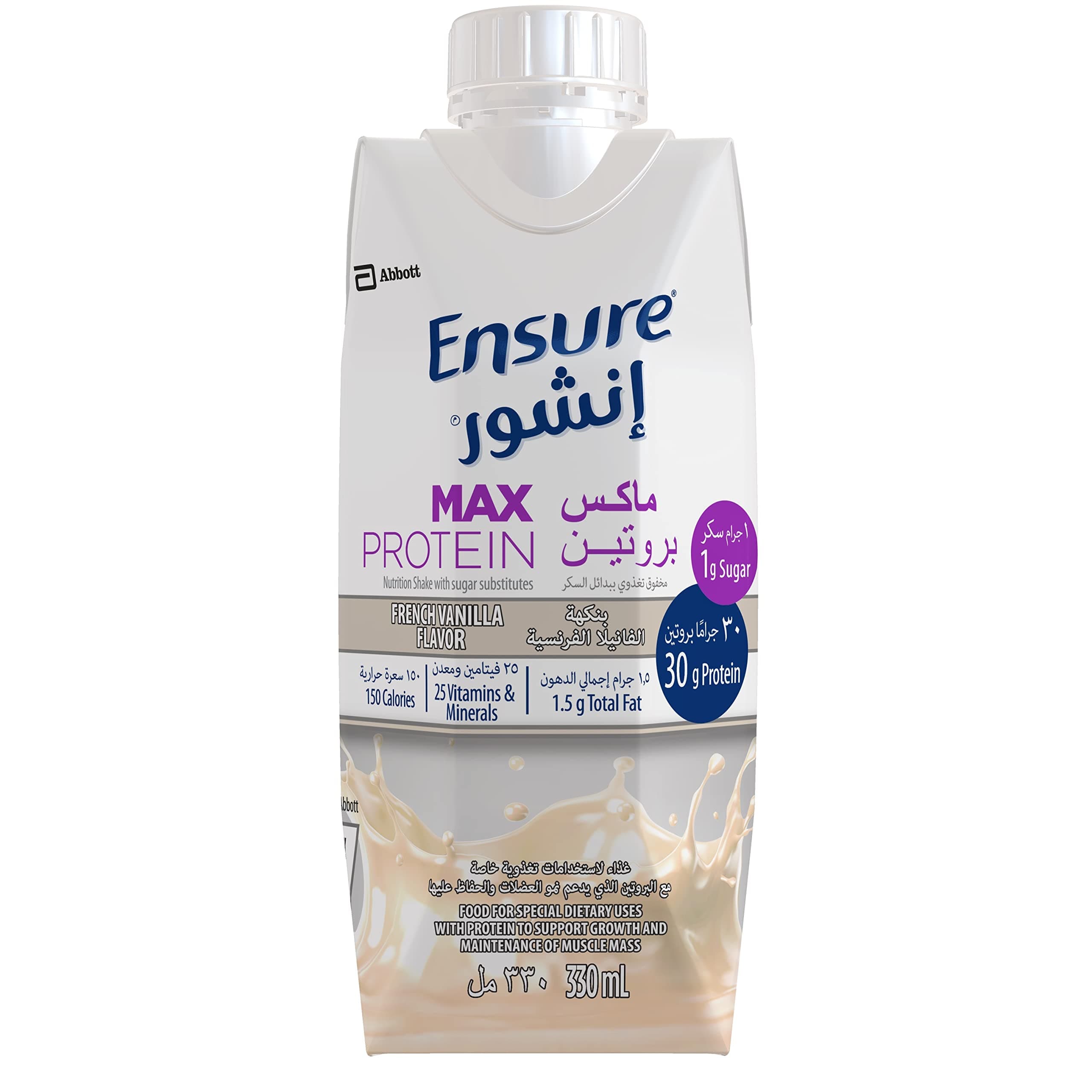 Ensure Protein Vanilla shake, 330 ML