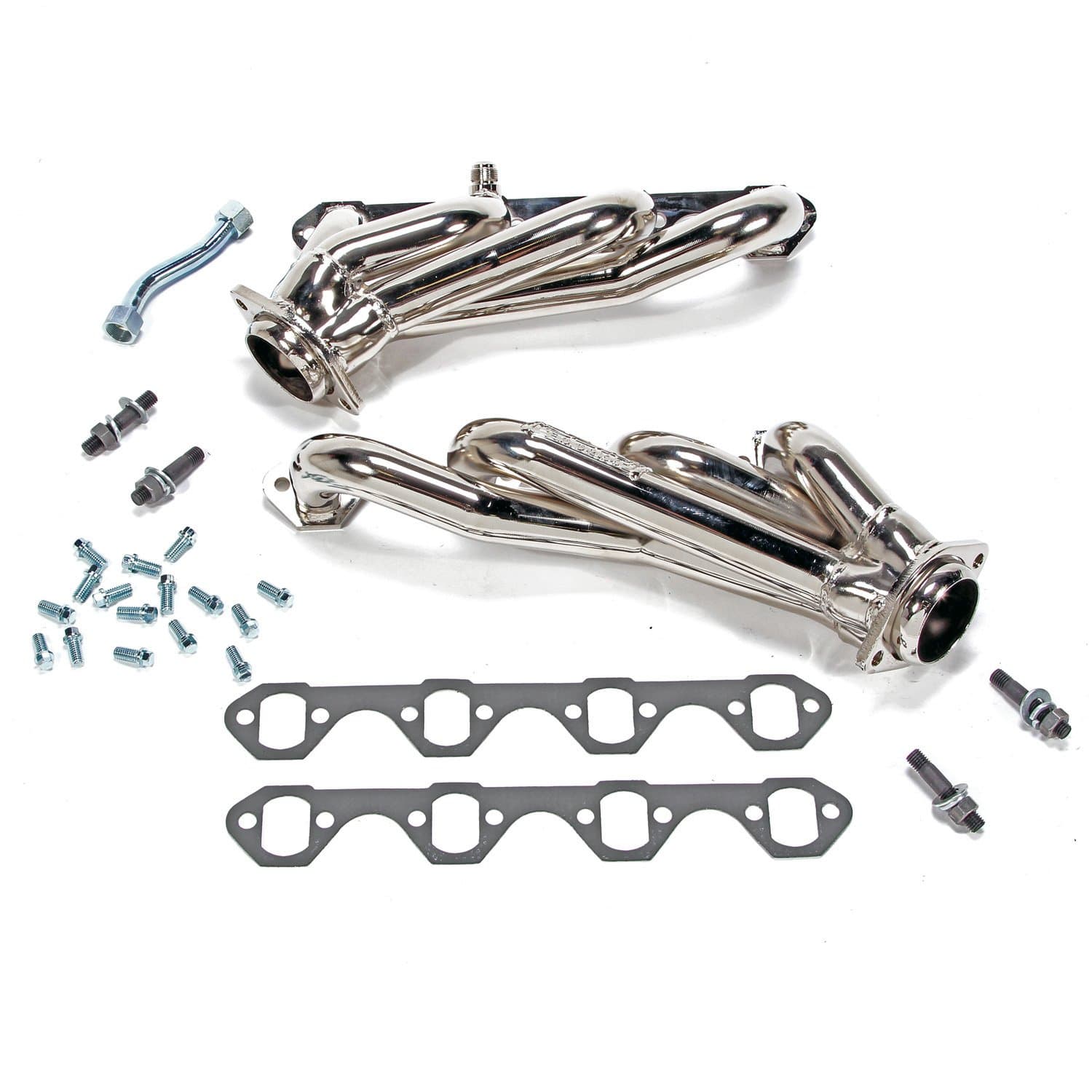 1525 1-5/8" Shorty Tuned Length Performance Exhaust Headers for Ford Mustang 5.0L - Chrome Finish