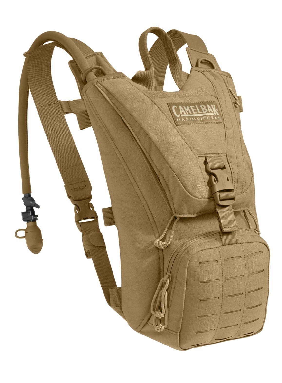 CamelBak Ambush Mil Spec Antidote Short Hydration Pack, 100 oz/3 L, Coyote