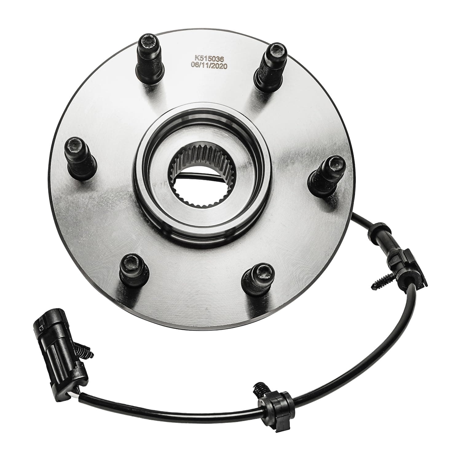 Detroit Axle- Both Front Driver & Passenger Side Wheel Hub and Bearing Assemblies for 4x4 Models Only, Escalade, Express, Savana, Sierra by Detroit Axle