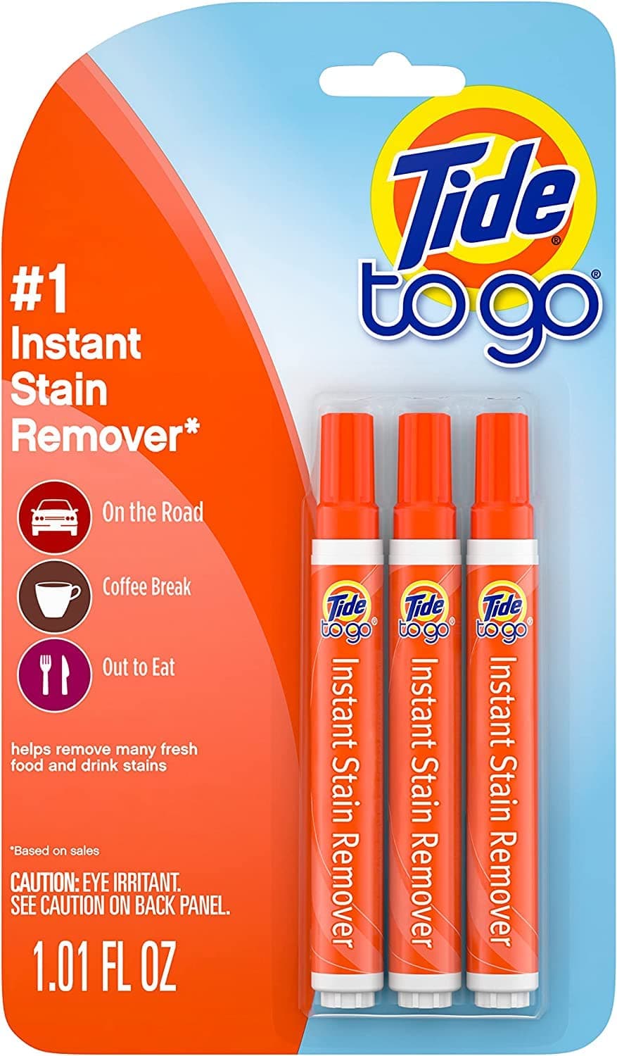 Tide To Go Stain Pens 3 Count (1 Pack)