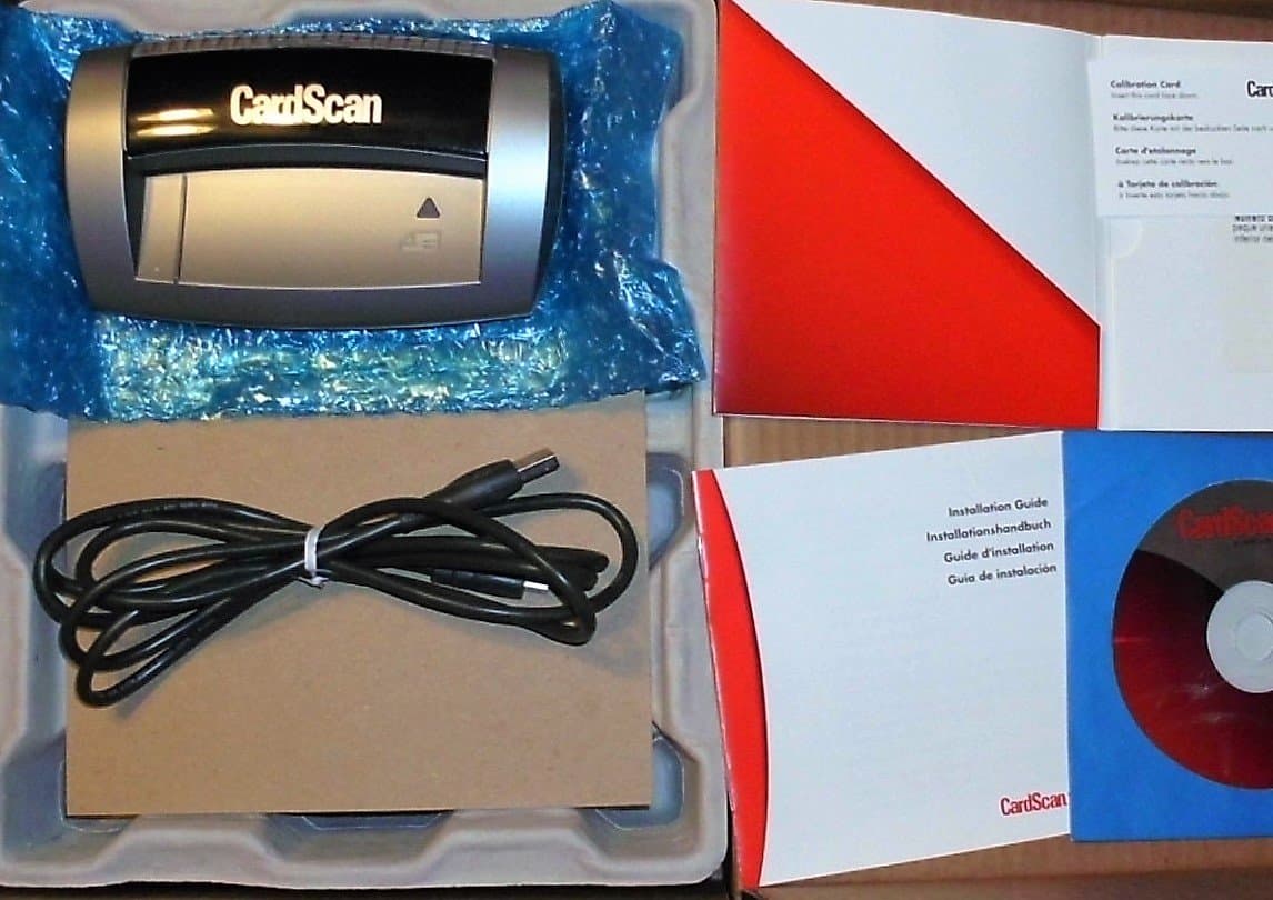 Executive 700 Compact Business Card Scanner