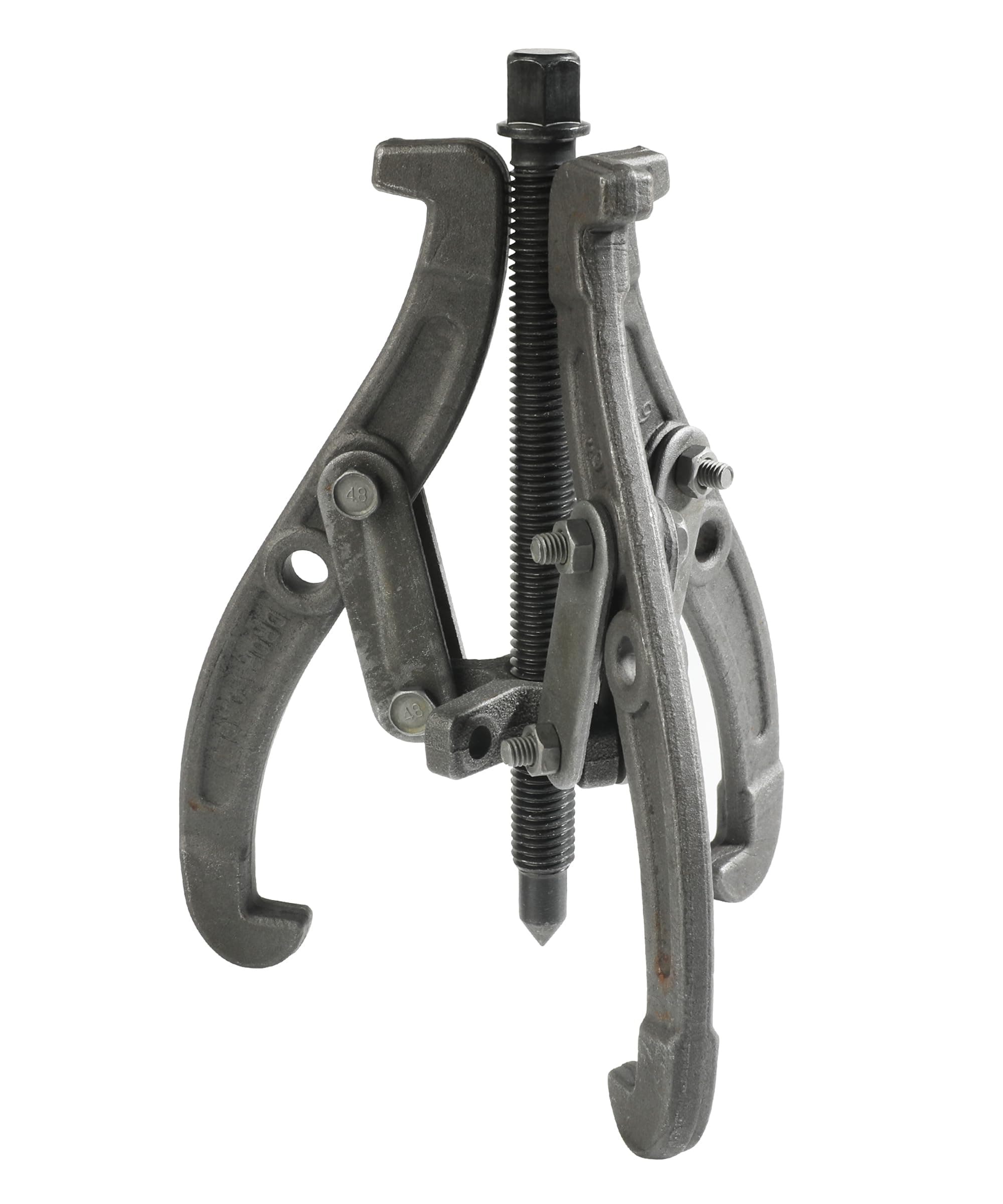 6" Bearing Puller,Car Accessories Gear Puller,Automotive Tool 3 Jaw Wheel Puller with Reversible Claws,Heavy Duty Pulley Puller for Automotive Wheel,Pulling Tool Kit for Motorcycle Car SUV