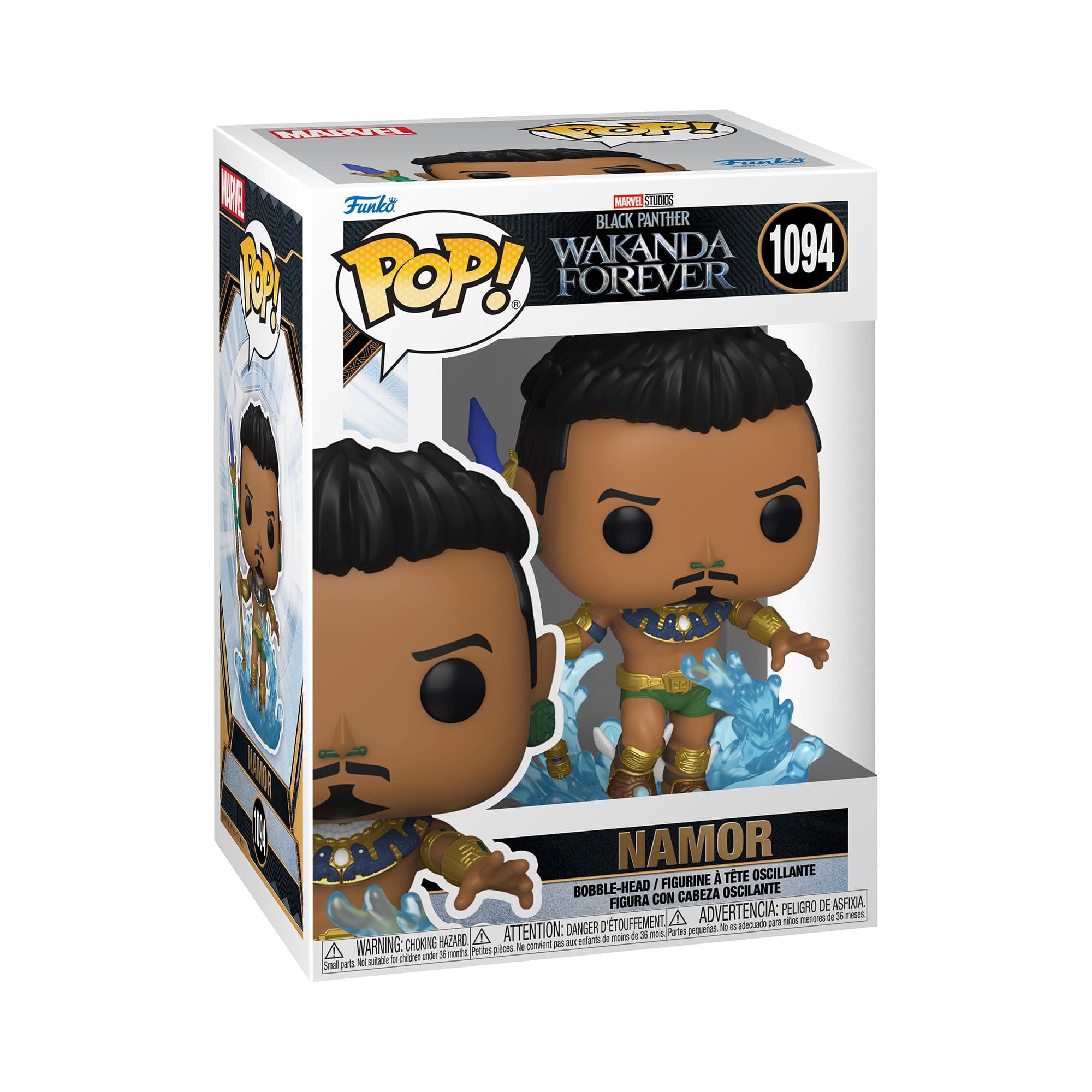 Pop! Marvel: Black Panther: Wakanda Forever - Namor, Multicolor