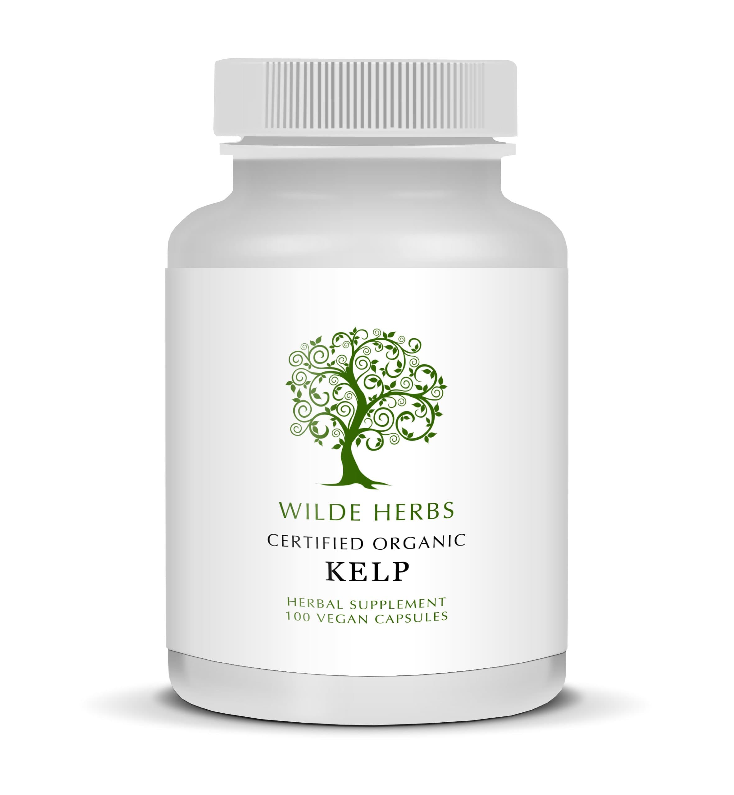 Organic Kelp 100 Capsules (Wilde Herbs)