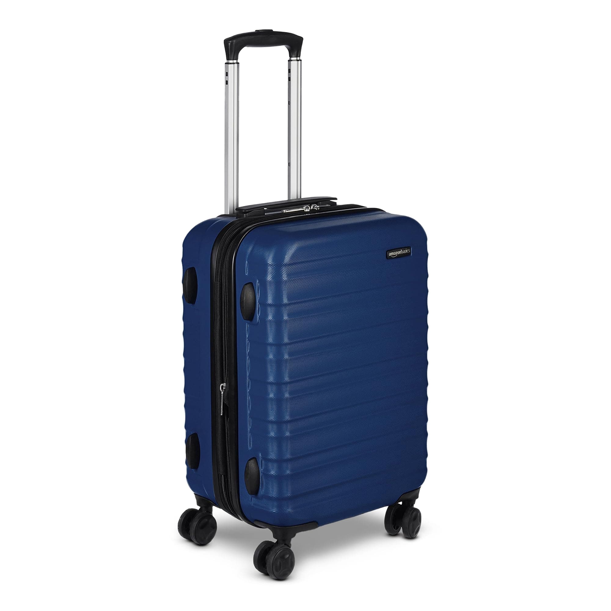 Hardside Spinner Luggage- 21 inch (53.5cm), Material: ABS, Navy Blue