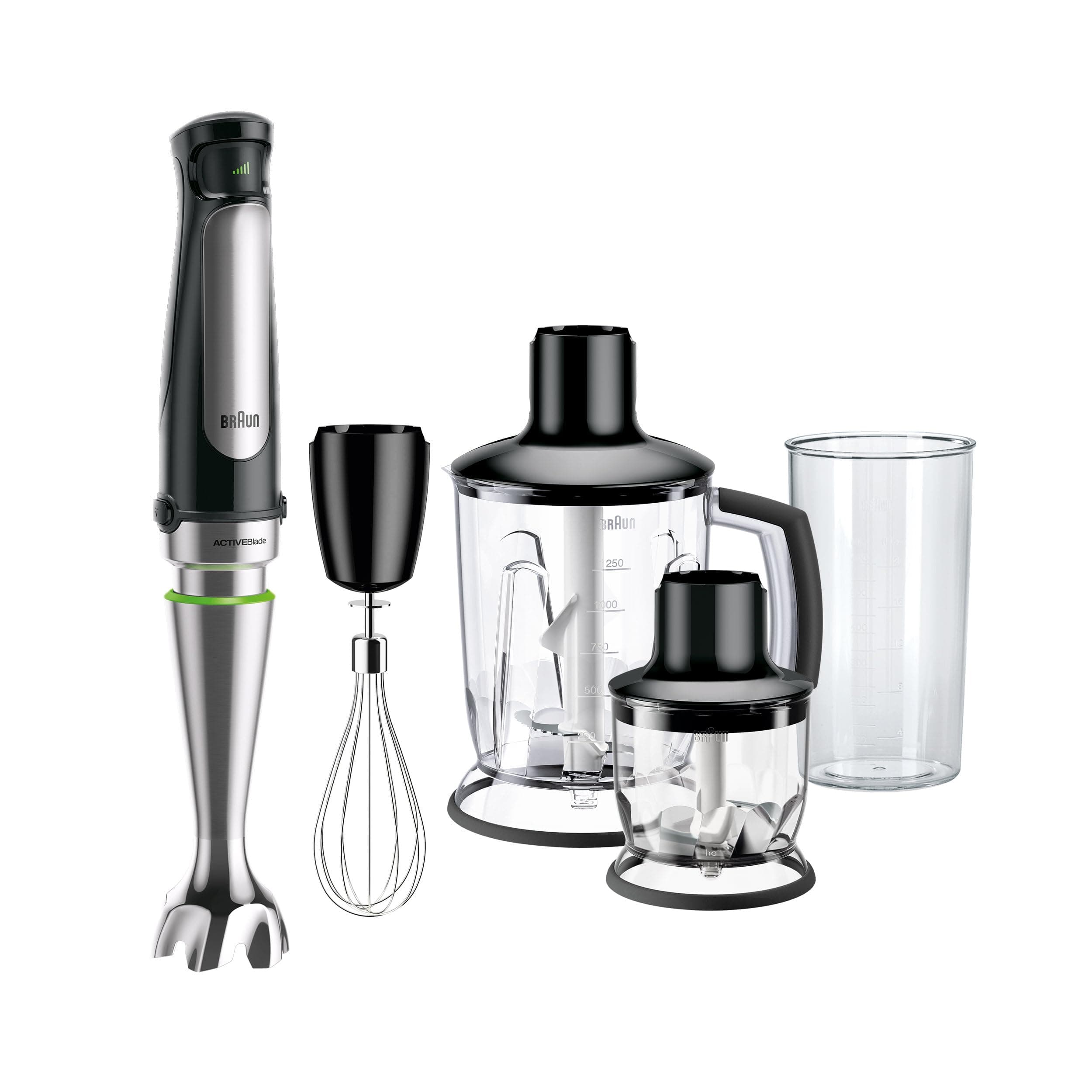 – MultiQuick 7 MQ7045 Hand Blender, Mixer, ActiveBlade System, EasyClick Plus System, Splash Control