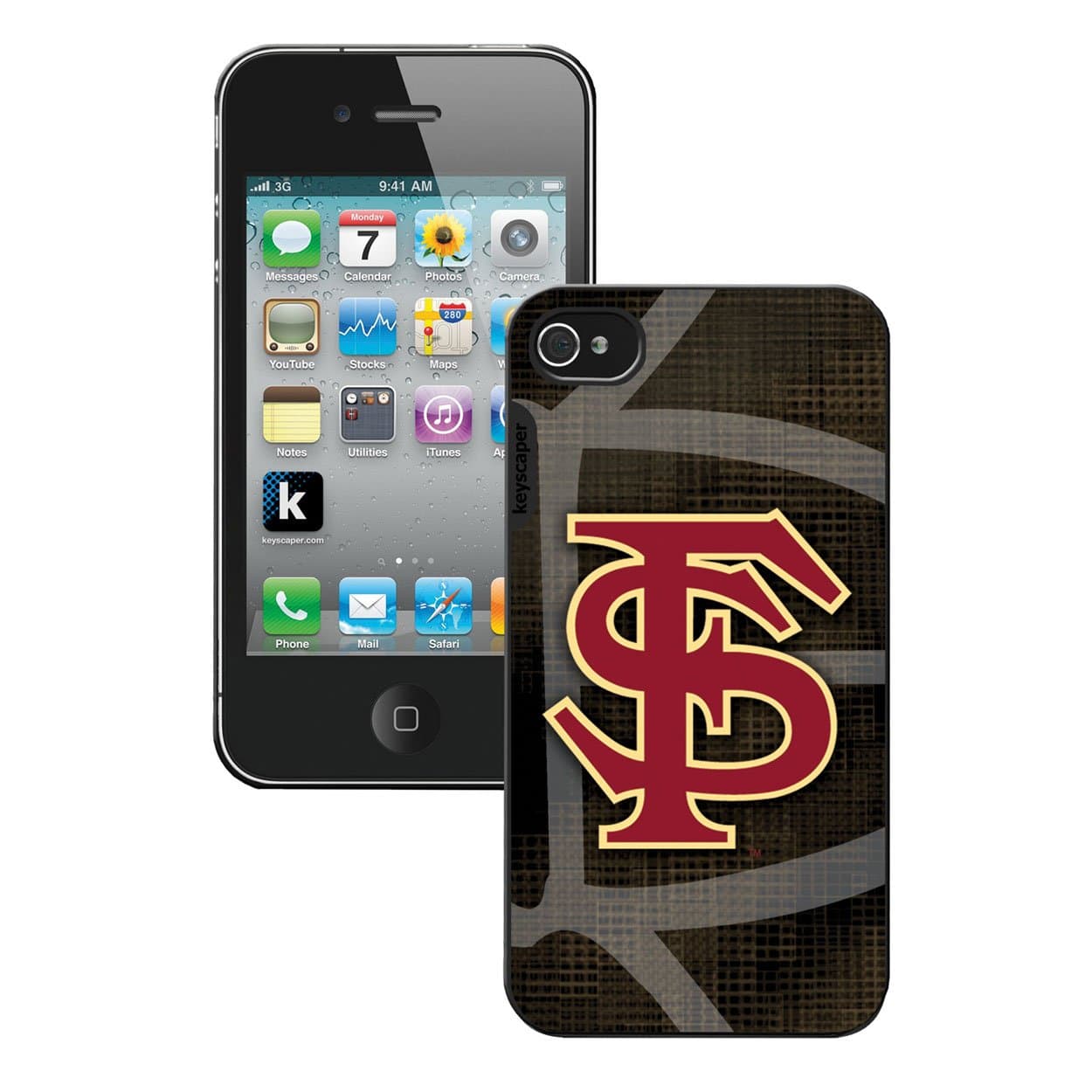 Team ProMark PC5U019 Hard Case for iPhone 5 - 1 Pack - Retail Packaging - Florida State