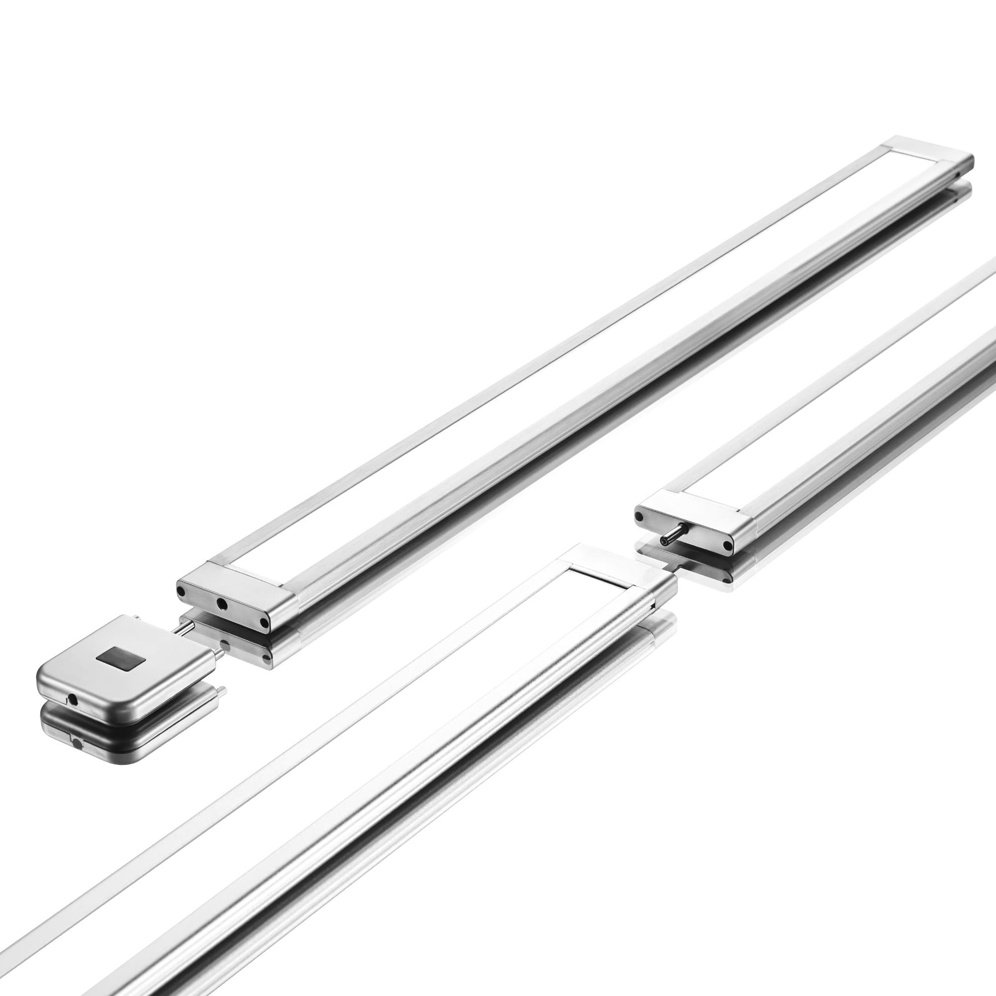 2 x 24 Inch Under Cabinet Lighting w/Hand-Wave Activation / 2 Panels, Super Slim, Light and Bright - 4000K / Under Cabinet LED Lighting by Phonar with 12V Adapter and IR Sensors