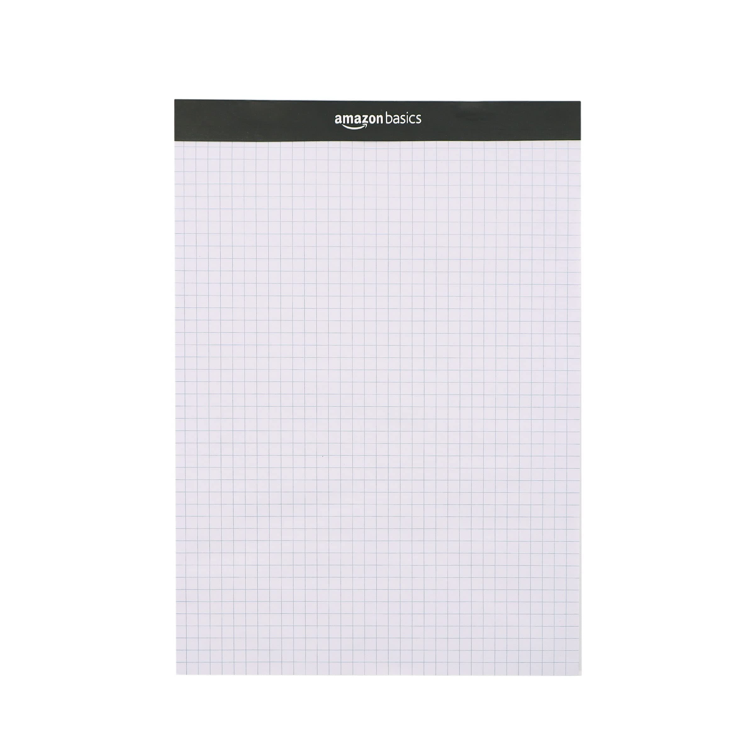 Amazon Basics Quad-Ruled Paper Pad - Pack of 2, 8.5 Inch x 11.75 Inch