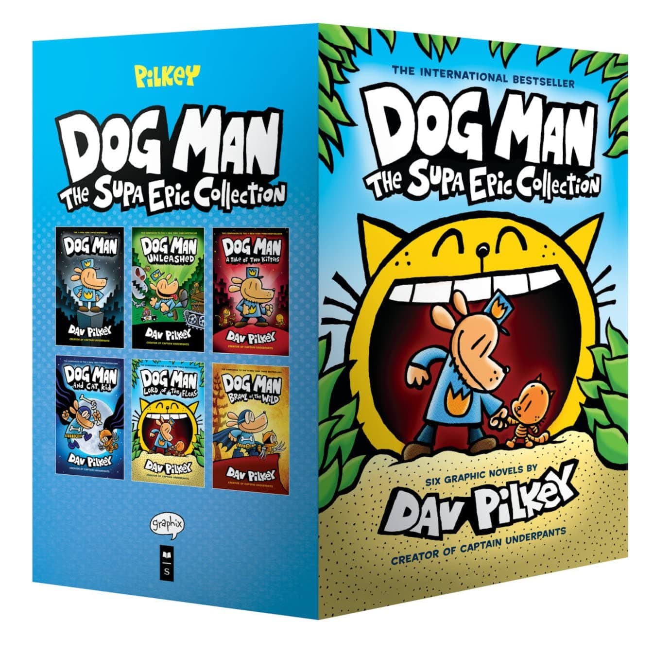 Dog Man 1-6: The Supa Epic Collection: From The Creator Of Captain Underpants