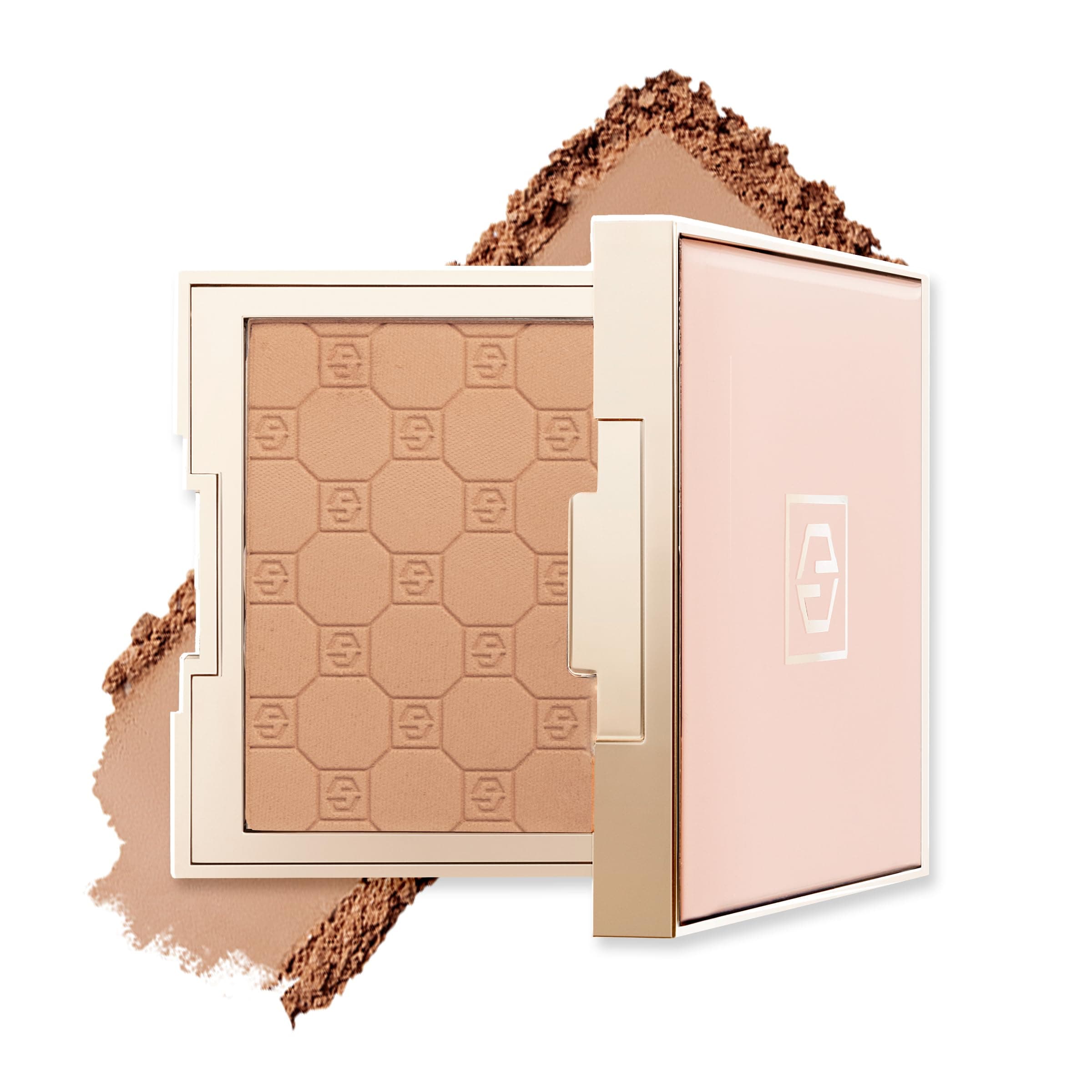 Soft Focus Hydrate & Setting Powder - Pressed Powder with Matte Finish - Blurring Powder for Fine Lines and Pores - Set Face Makeup Foundation or Concealer - Tan