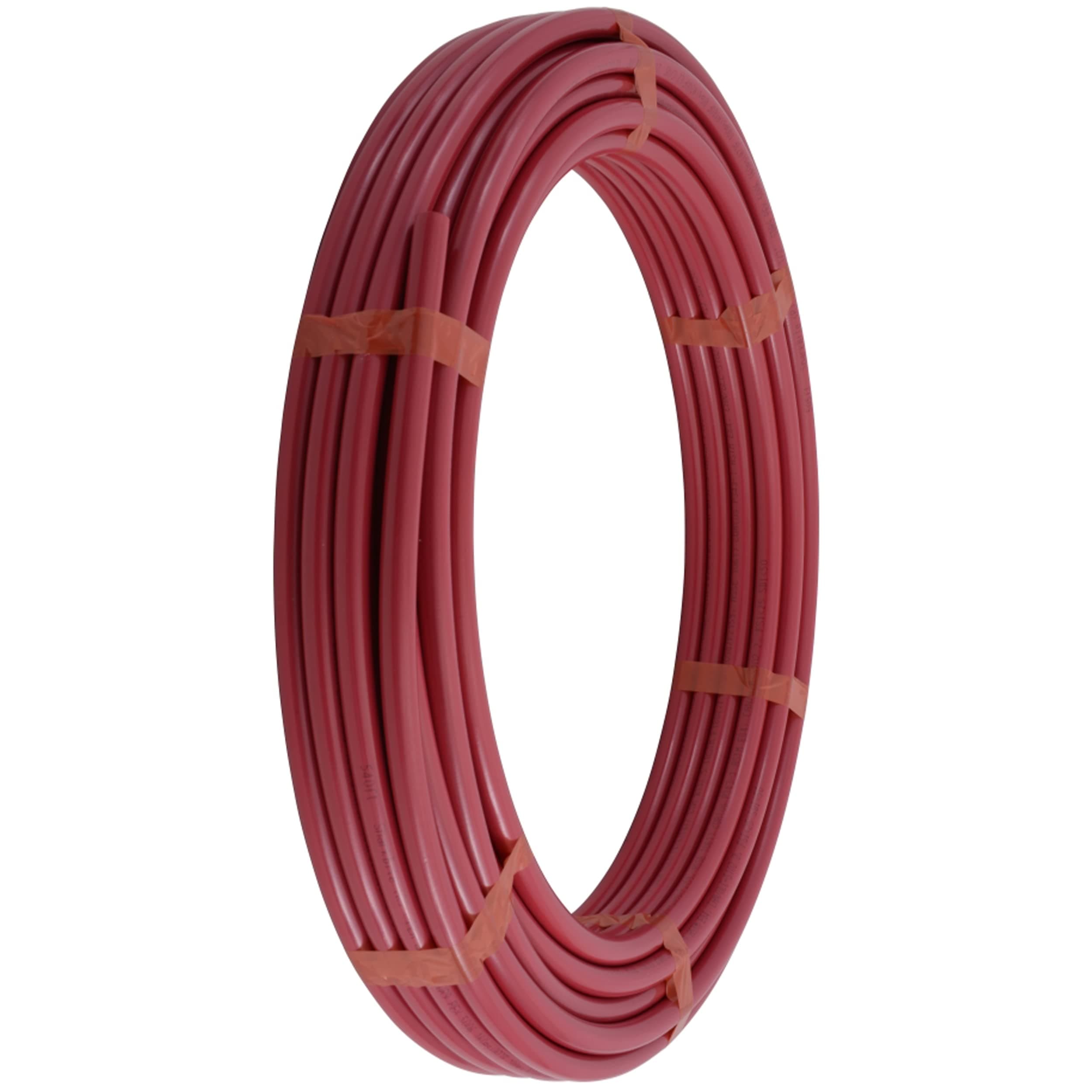 SharkBite 1/2 Inch x 100 Feet Red PEX-A, PEX Pipe Flexible Water Tubing for Plumbing, UA60R100