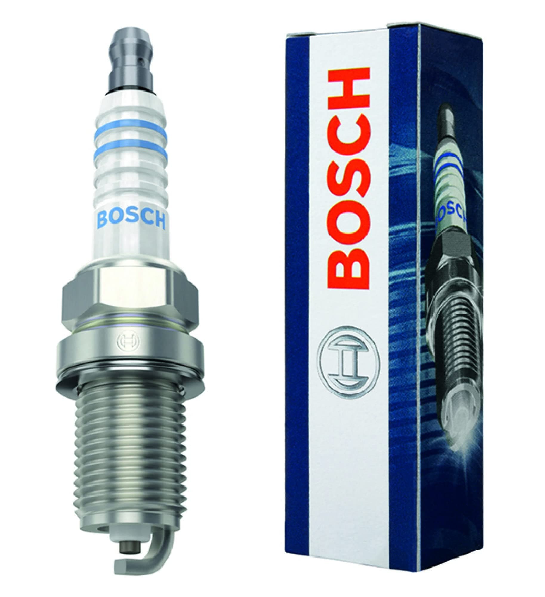BOSCH F8DC4 Copper with Nickel Spark Plug - Single
