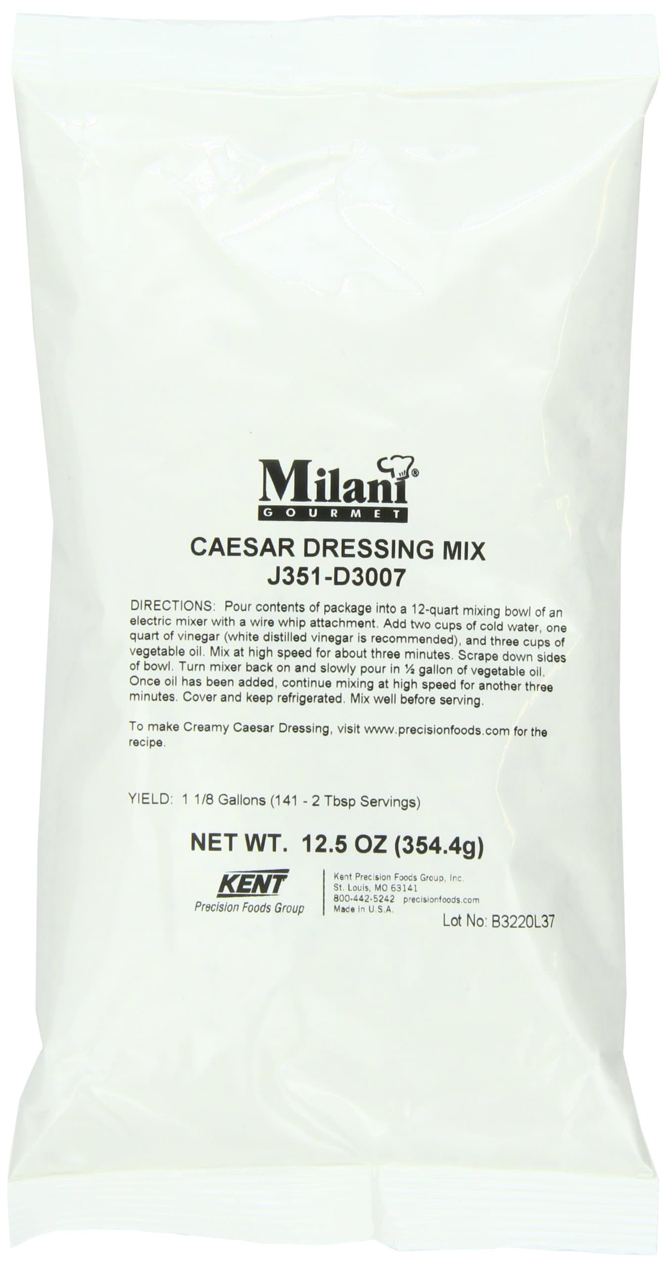 Milani Gourmet Caesar Dressing Mix, 12.5-Ounce Units (Pack of 6)