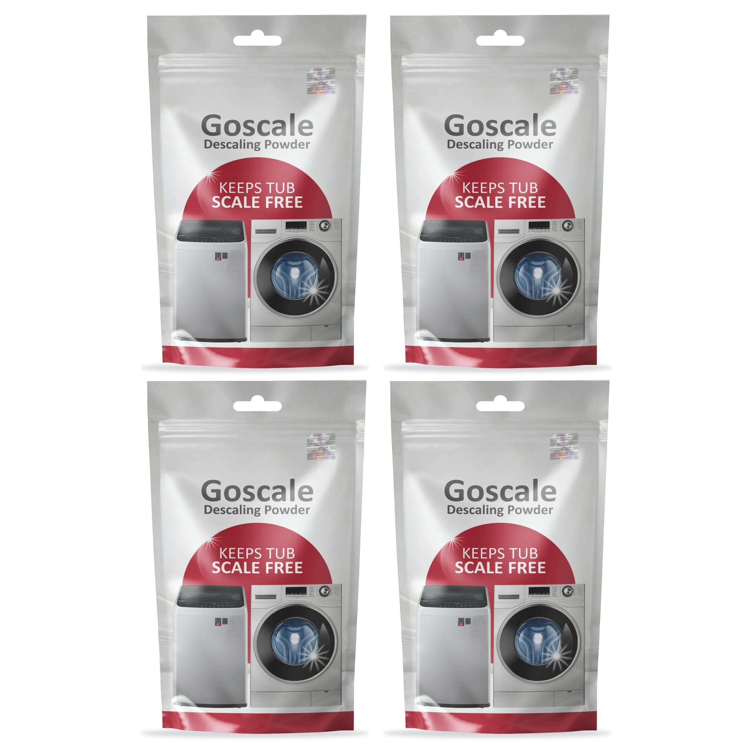 Washing Machine Cleaner,Descaler For Washing Machine Front Load And Top Load,Washing Machine Cleaning Powder,Descaling Powder For Washing Machine,Drum Cleaner For Front Load 100 Gm (Pack Of -4)