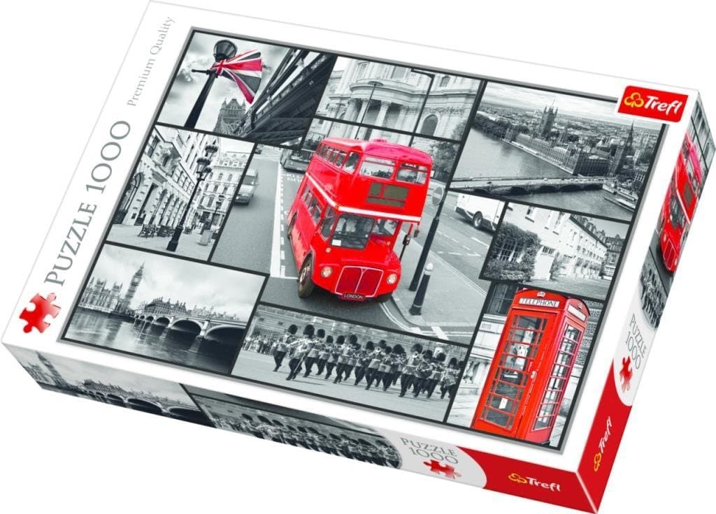 Trefl London-collage '1000-Pieces' Puzzle