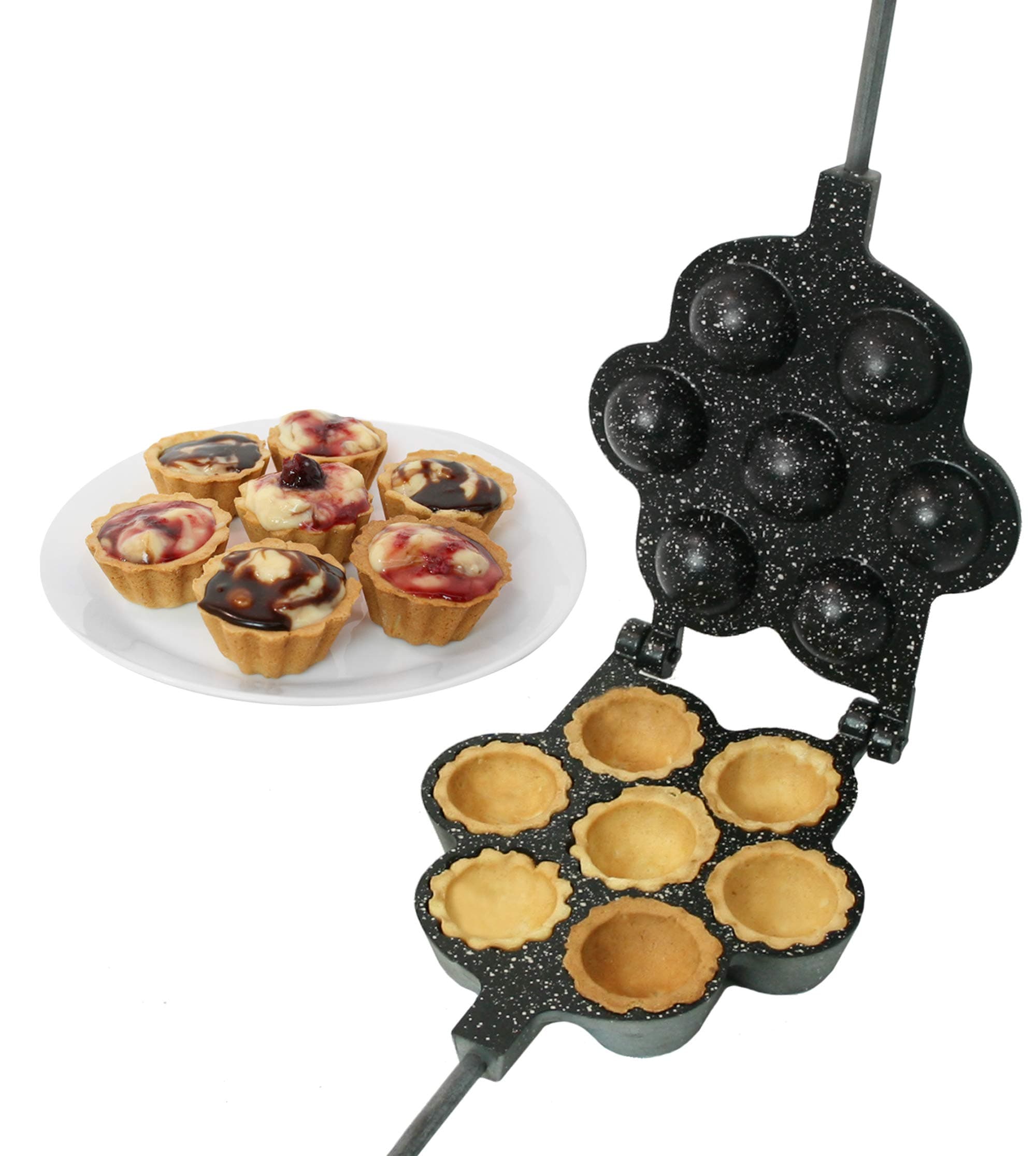 Mini Muffins Open Pies Cookie Maker Non-stick coating granite stone Cookies Pastry