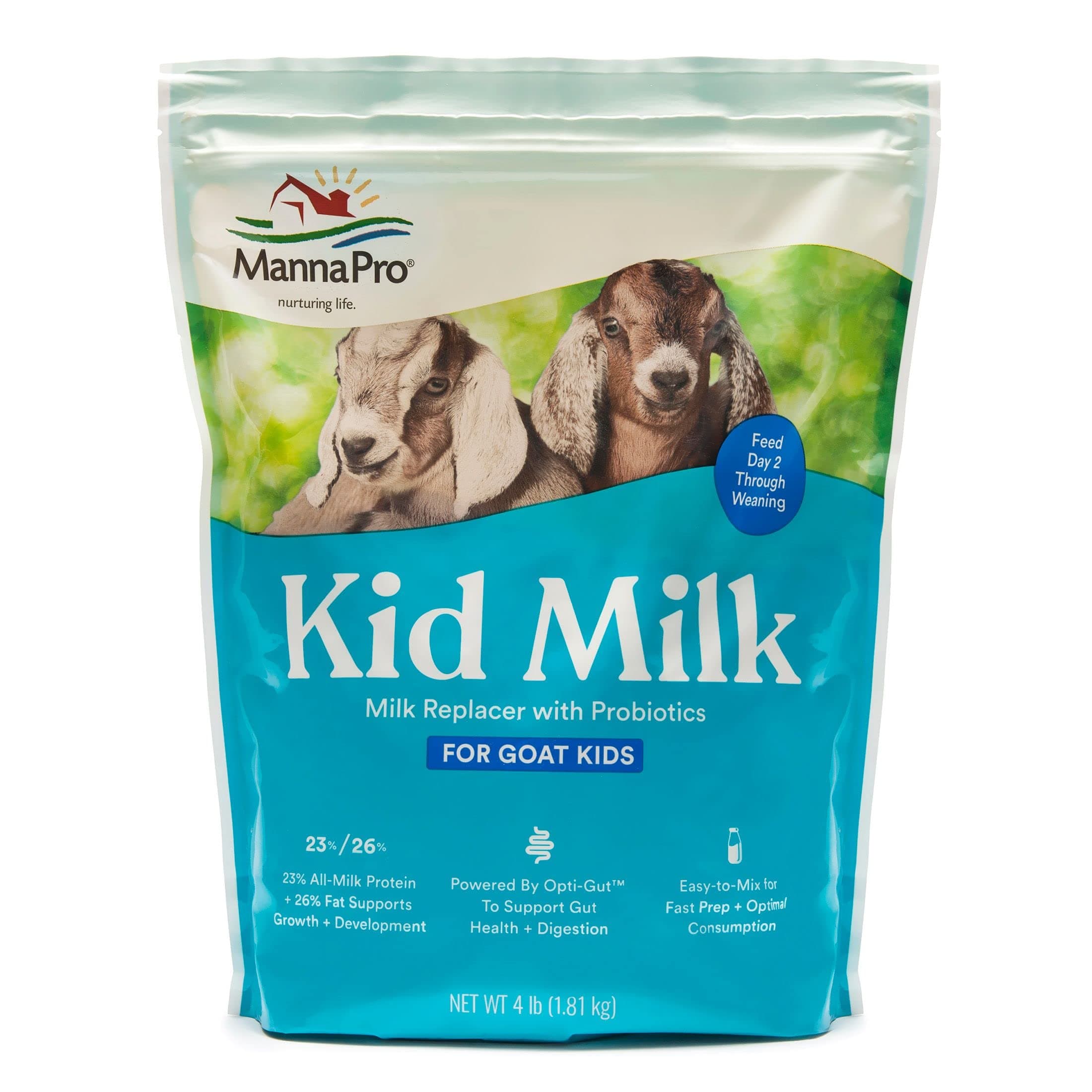 Manna Pro Kid Milk Replacer, 4 lb