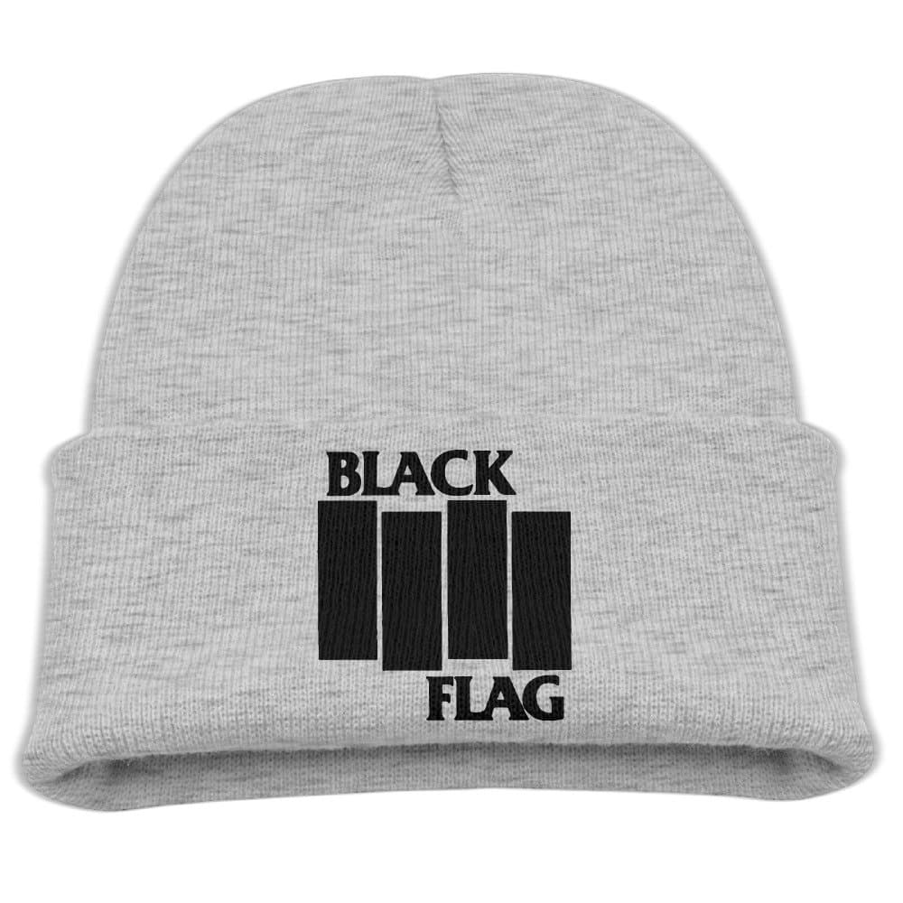 Black Flag Unisex Skull Hat Beanies Cap Ash