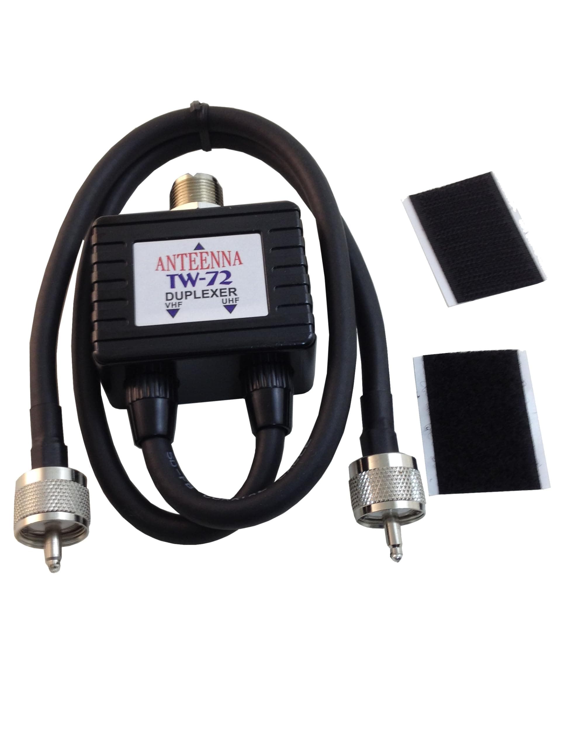 TW-72 Duplexer SO-239-PL-259(VHF)/PL-259(UHF) with Cable