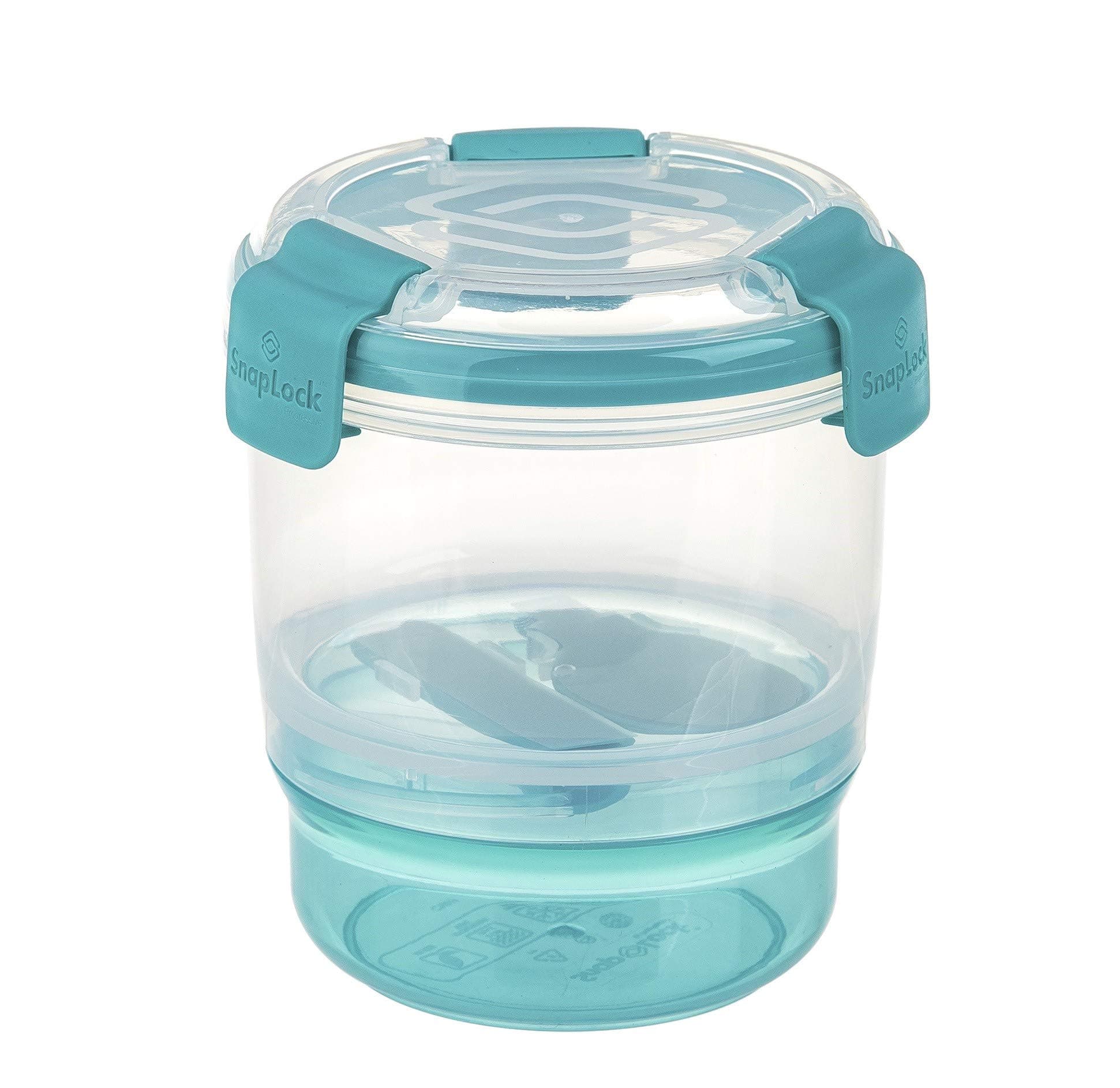 SnapLock Dual Snacker to Go, Turquoise