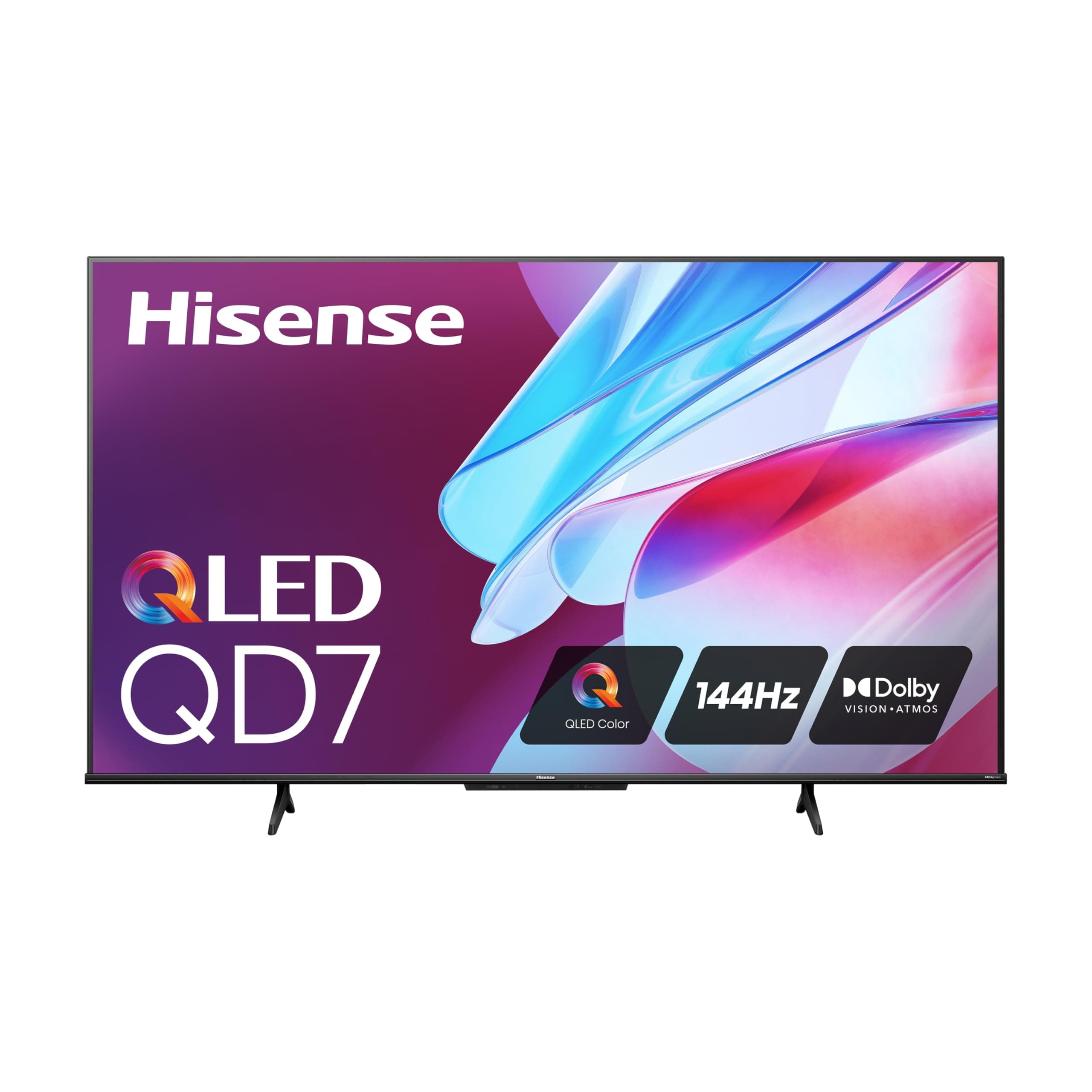 Hisense 75-Inch Class QD7 Series QLED 4K UHD Google Smart TV (75QD7N) - QLED, Native 144Hz, Motion Rate 240, Direct Full Array, Game Mode Pro, Alexa Compatibility