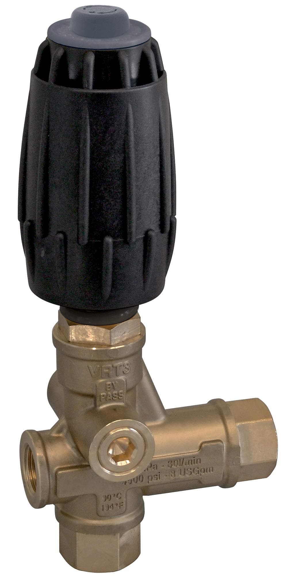 8108.2532.00-BG VRT 3 Pressure Washer Unloader, 4500 PSI, Black