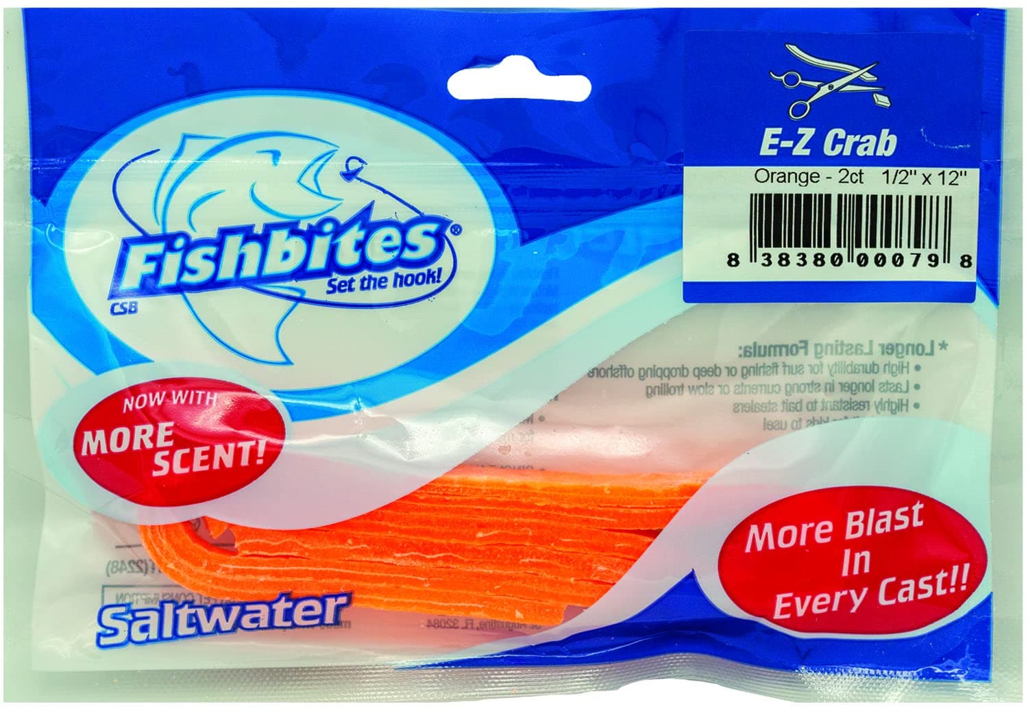 Fishbites E-Z Crab - Longer Lasting