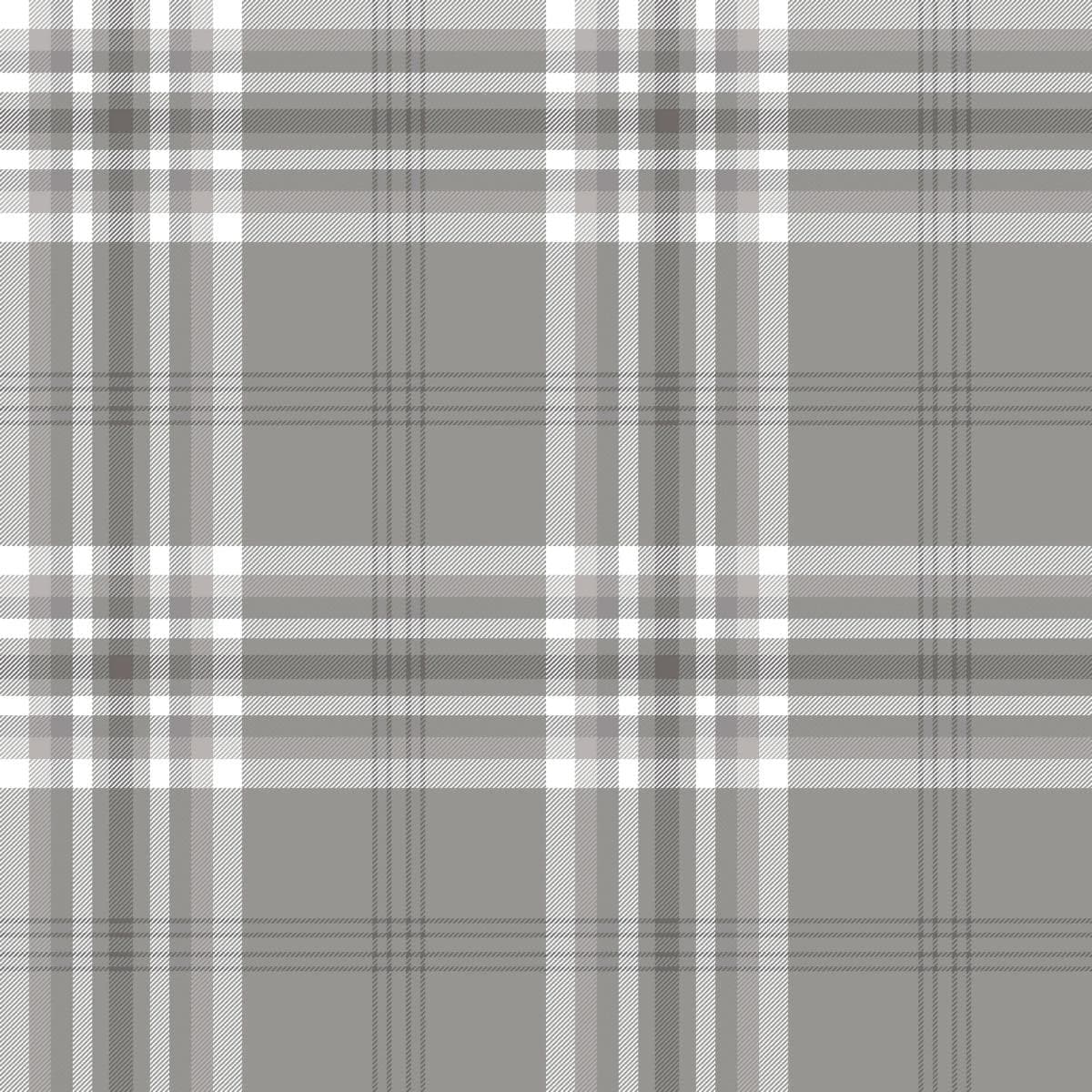 Kelso Check Wallpaper Natural