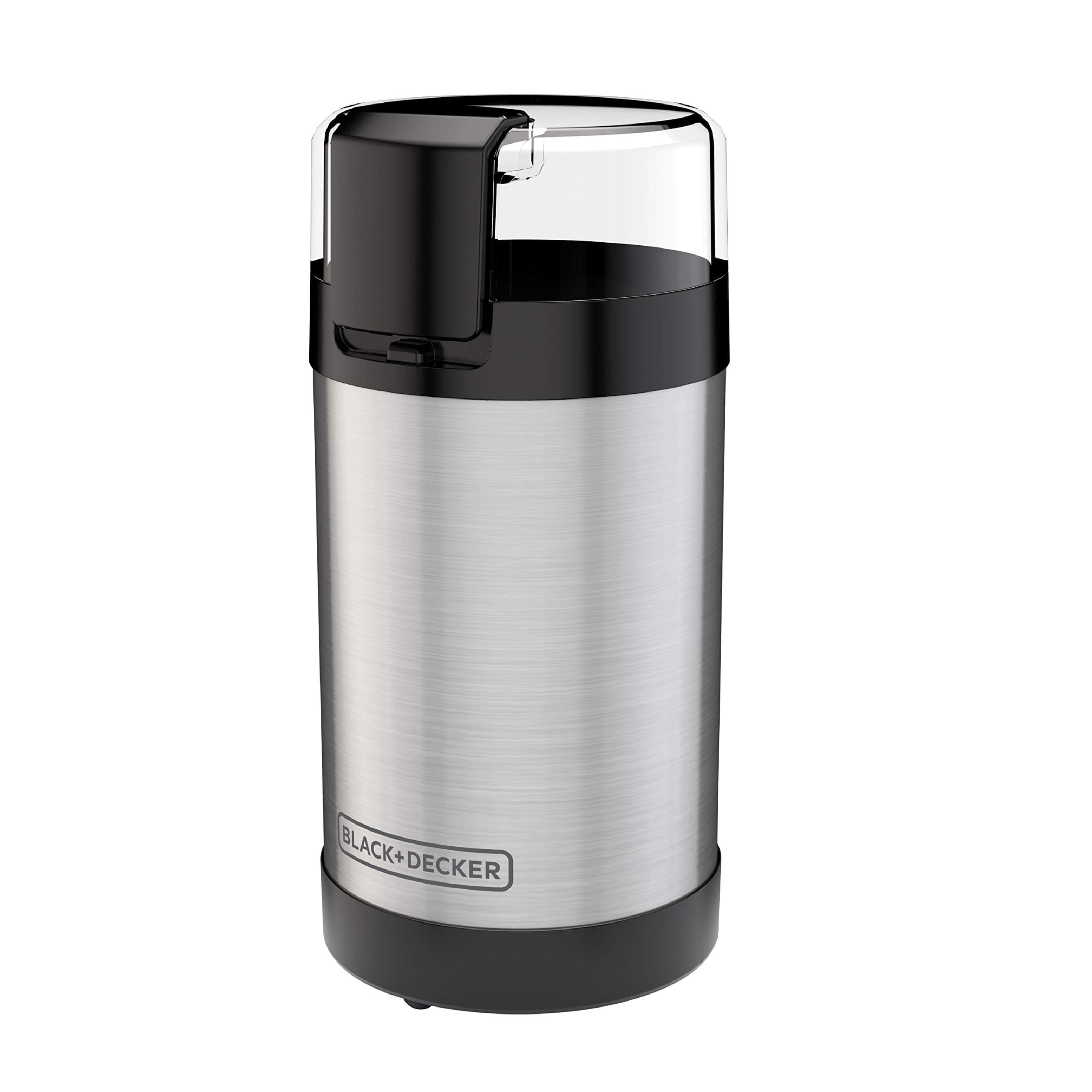 BLACK+DECKER Coffee Grinder Coffee Bean Capacity 2/3 Cup Stainless Steel