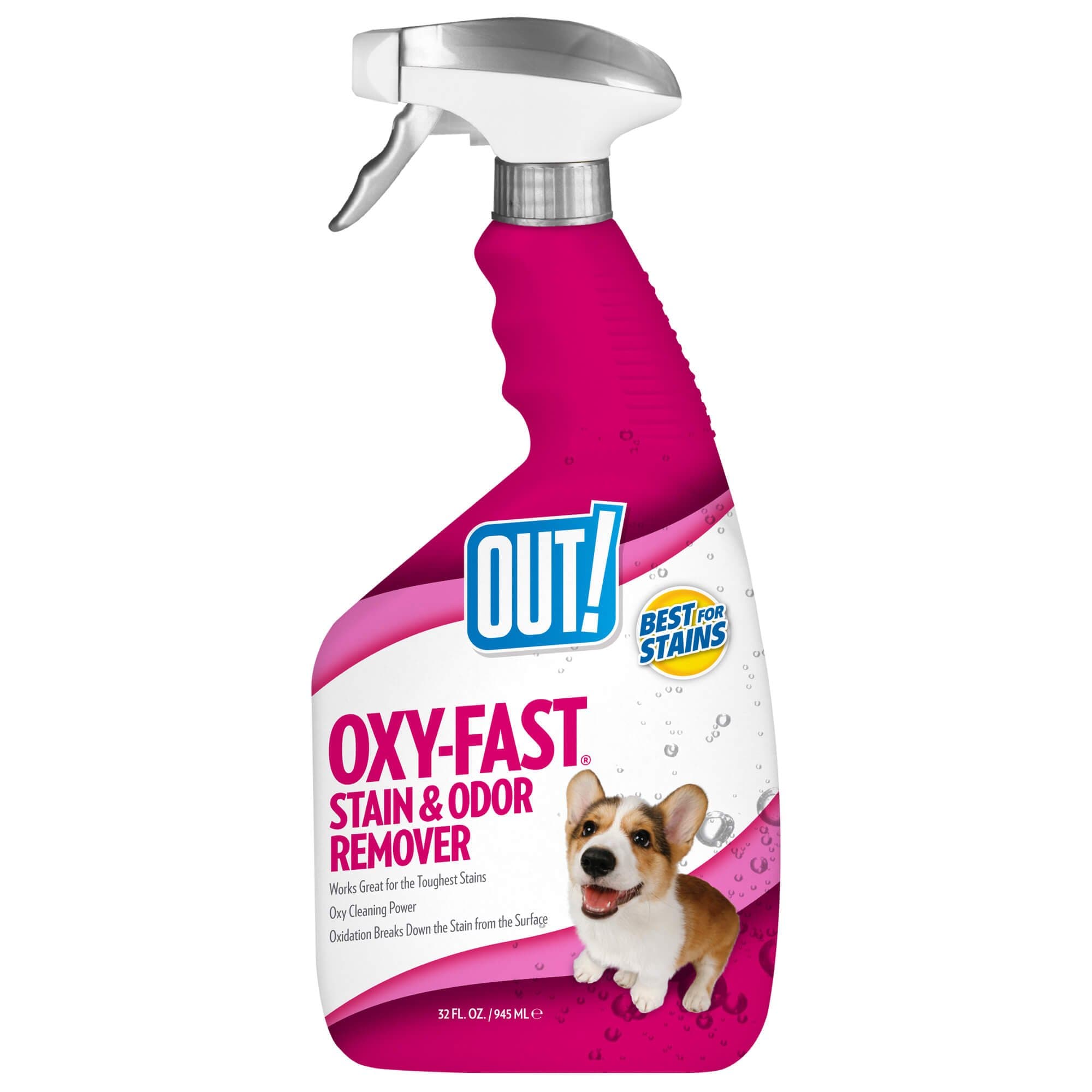 OUT! Oxy Stain and Odor Remover, 32 oz.