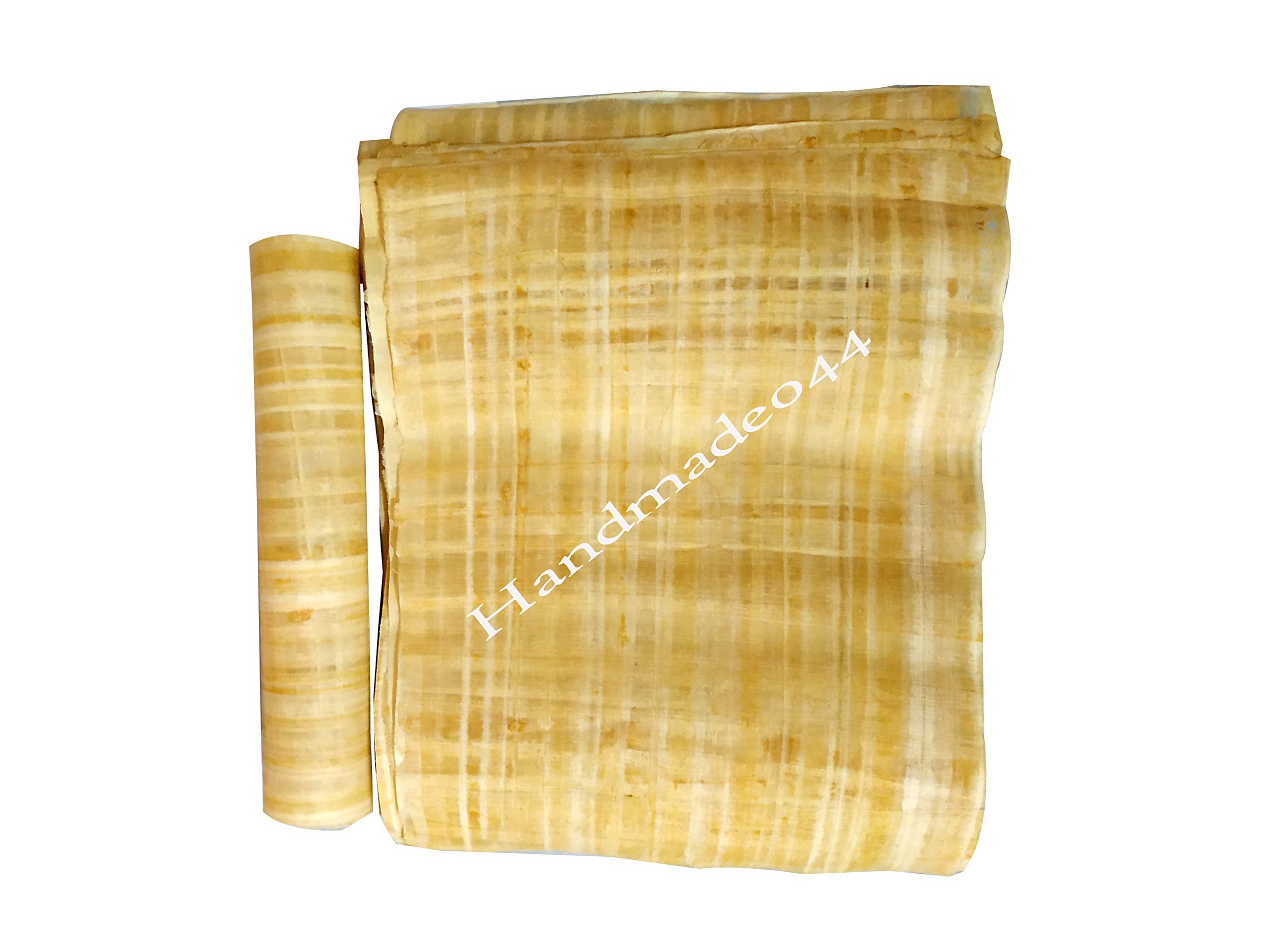 50 Blank Egyptian Papyrus Sheets for Art Projects and Schools 12x16in 30x40cm