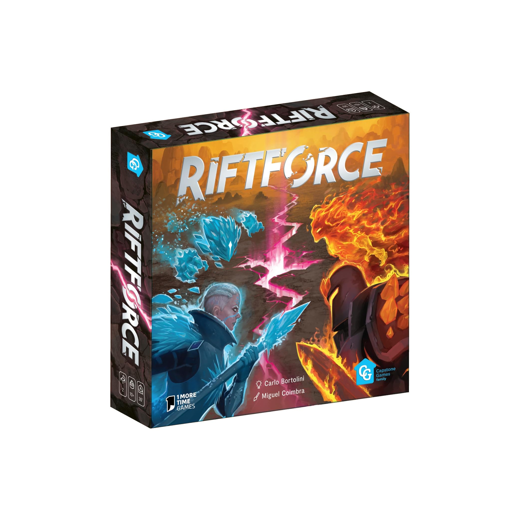 Capstone Games: Riftforce, Strategy Board Game, 3 Different Actions to Choose from When Planning Your Strategy, 30 Minute Play Time, Ages 10 and Up
