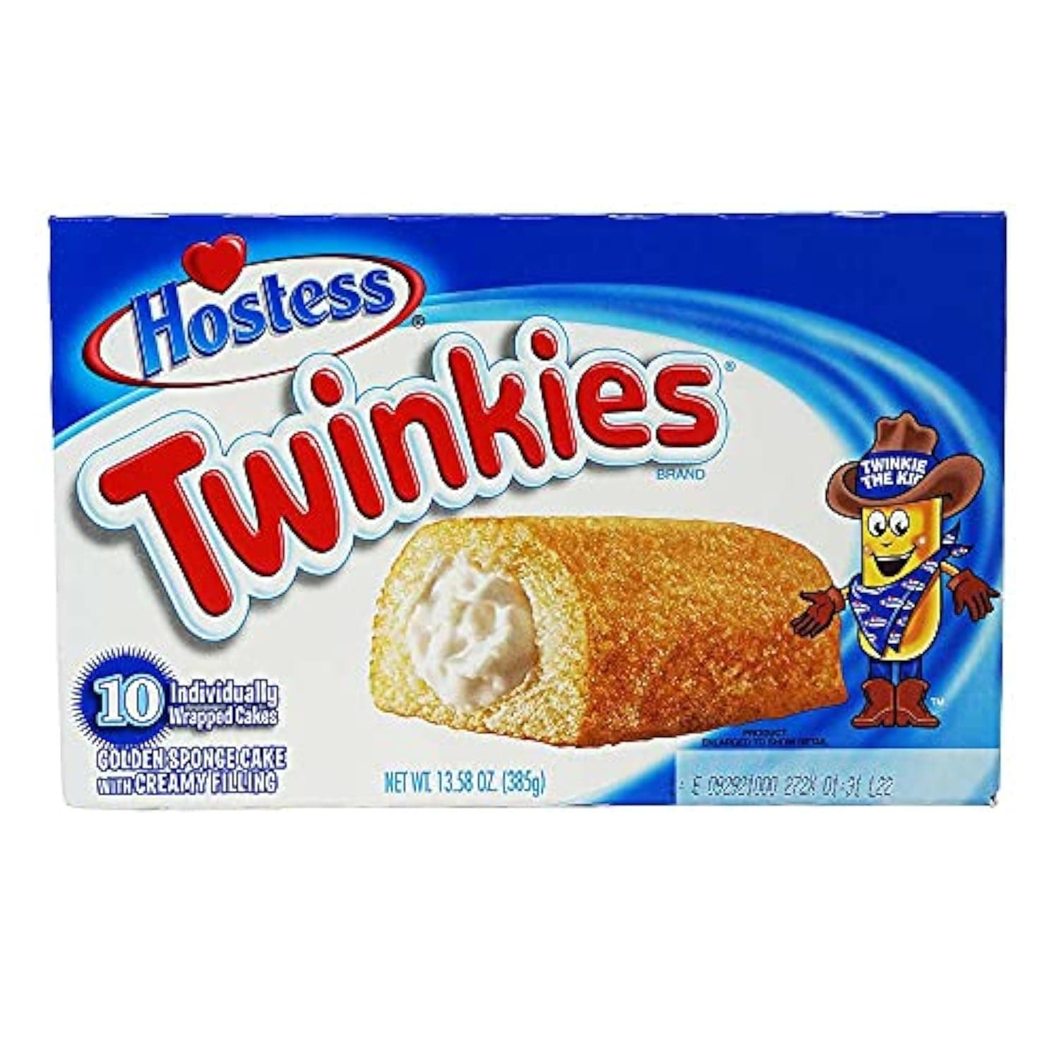 Twinkies Hostess - 10 Individually Wrapped Cakes - 13.5oz (Original)
