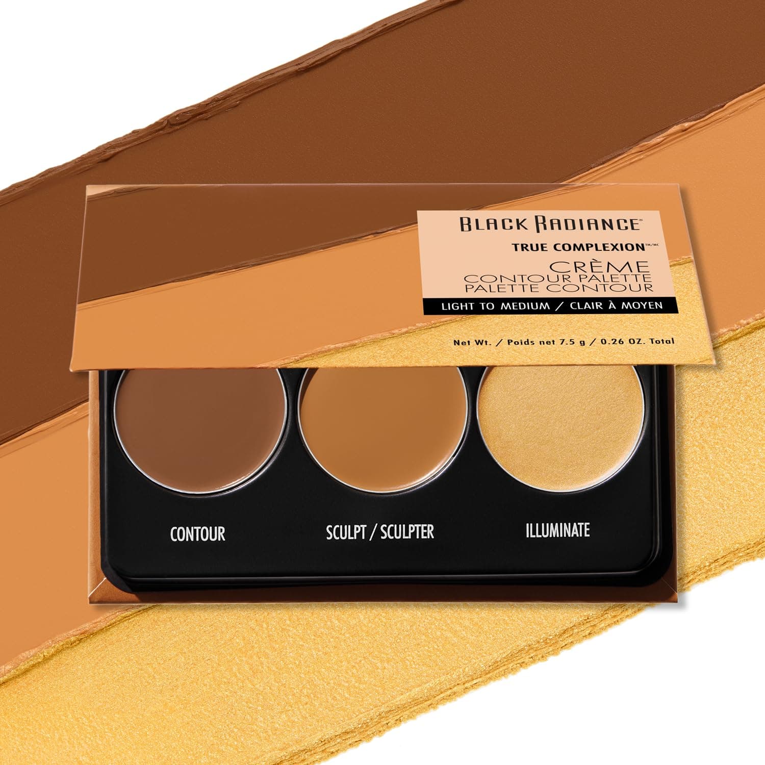True Complexion Creme Contour Palette, Light to Medium, 7.5 Gram