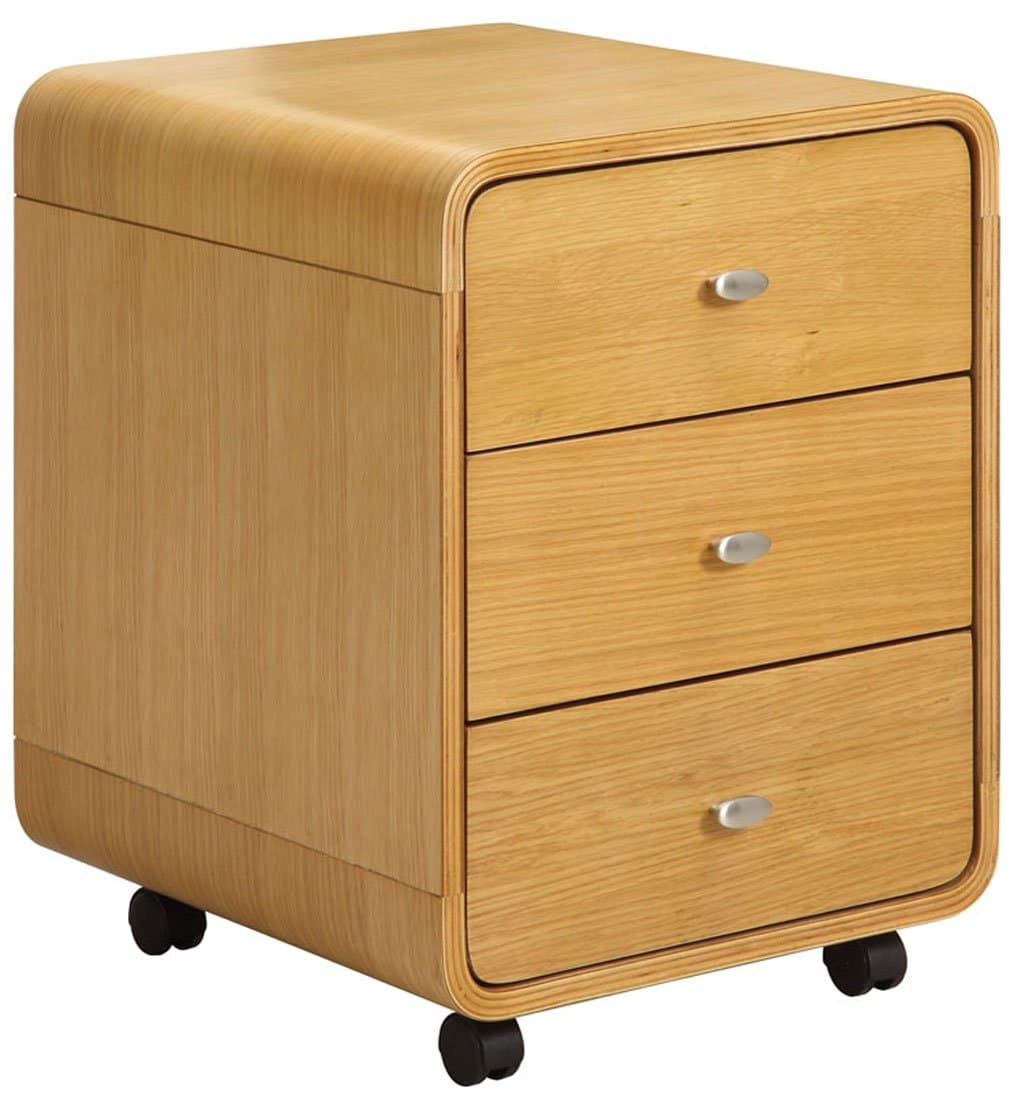 Jual Helsinki Oak Drawer Unit with Castors