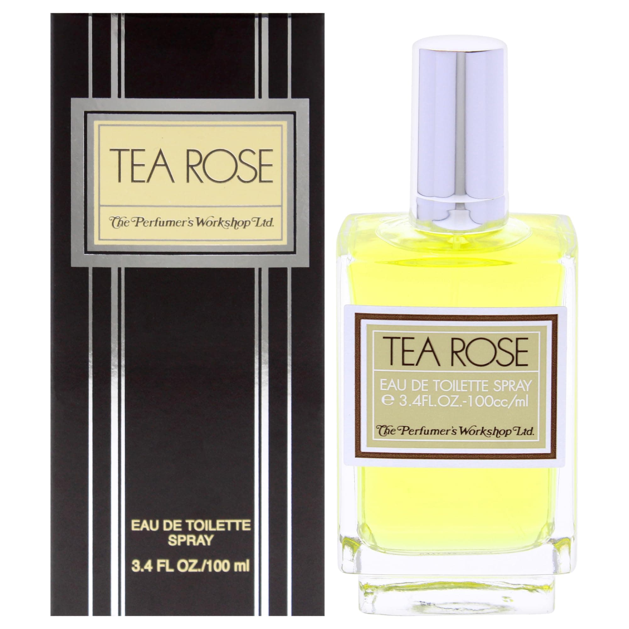 Tea Rose by Perfumers Workshop for Women - 3.4 oz EDT Spray