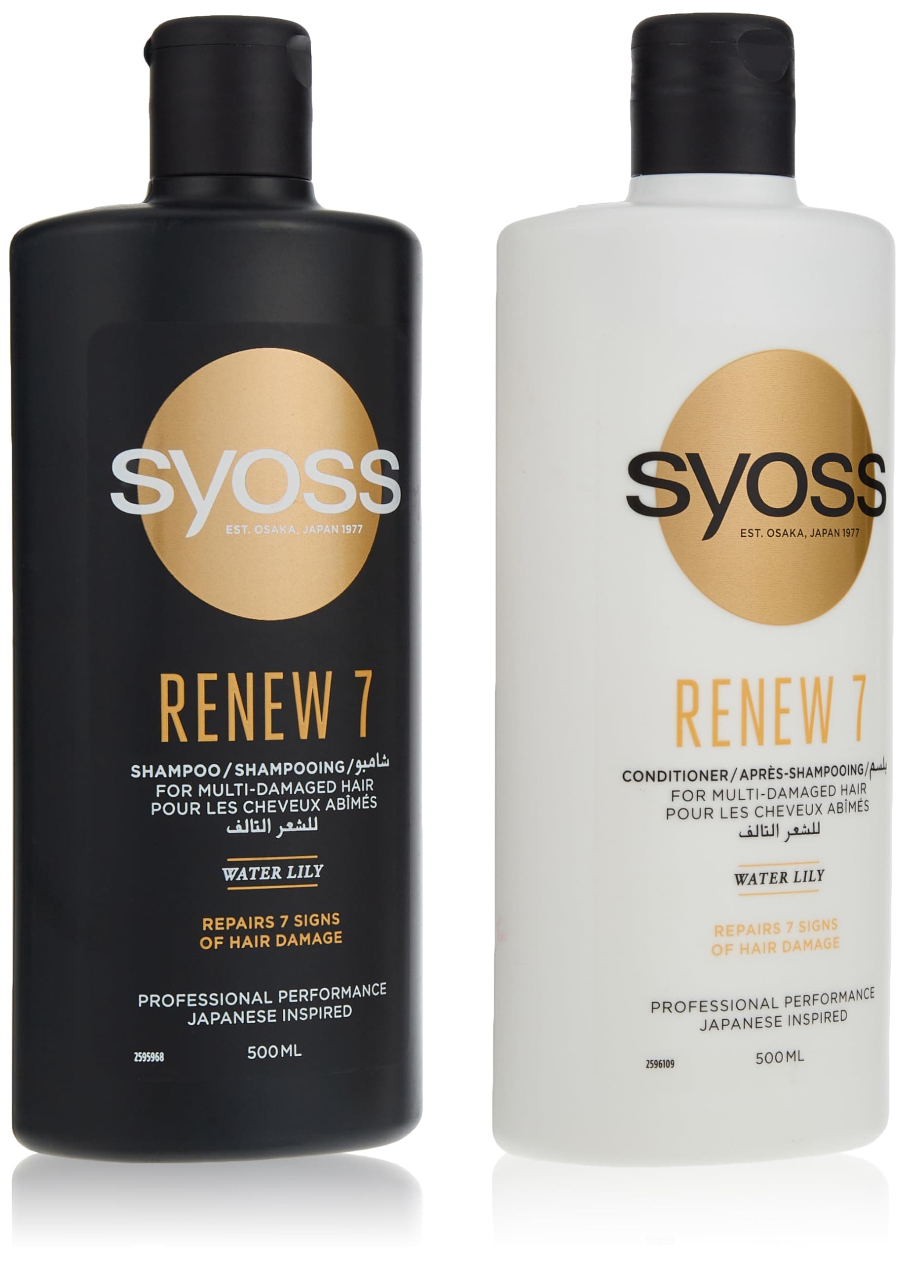Syoss Renew 7 Shampoo + Conditioner, 500 ml
