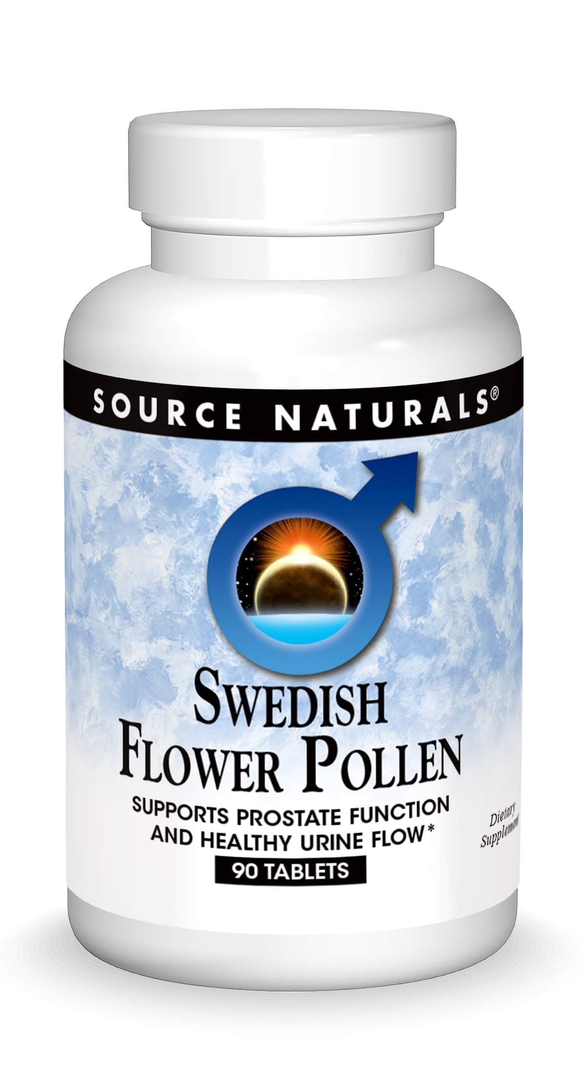 Source Naturals Swedish Flower Pollen Supports Prostate Function and Healthy Urine Flow* - 90 Tablets