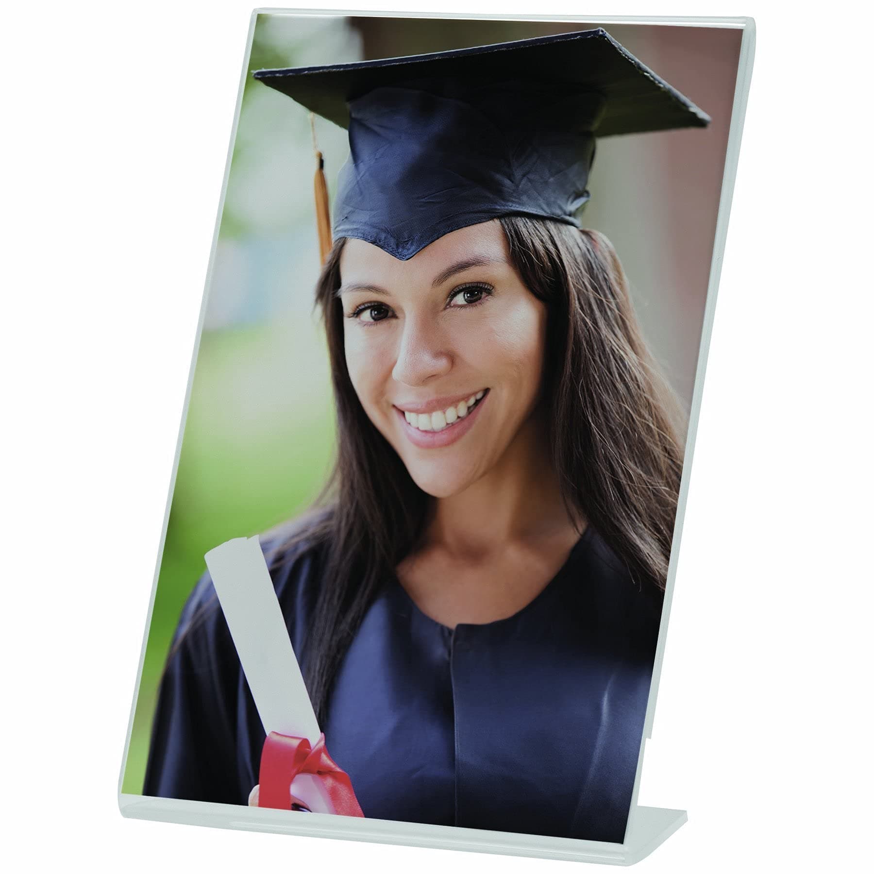 Neil Enterprises Inc. 4" x 6" Acrylic Bent Easel Frames - Pack of 50