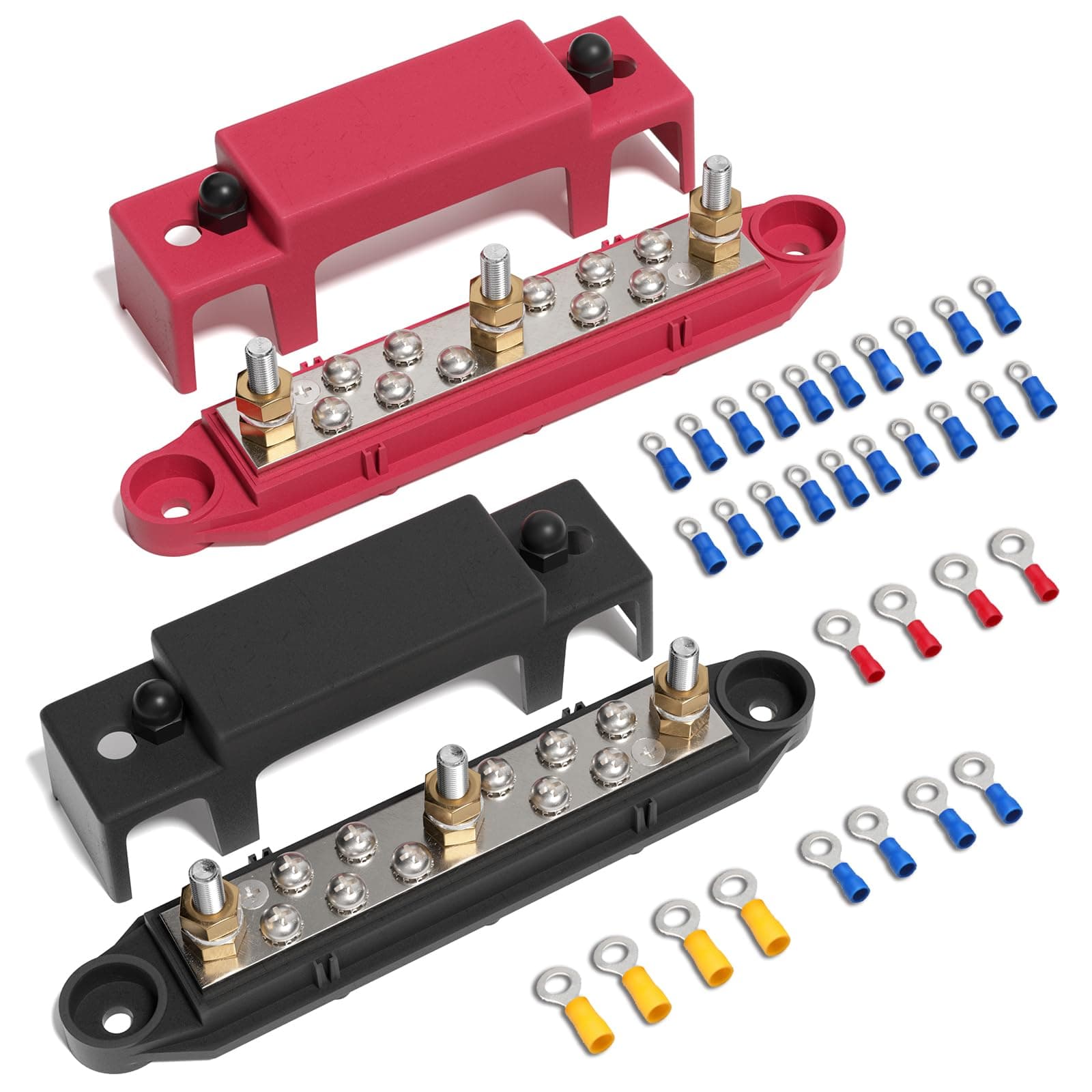 Mofeez Bus Bar(Pair - Red & Black)