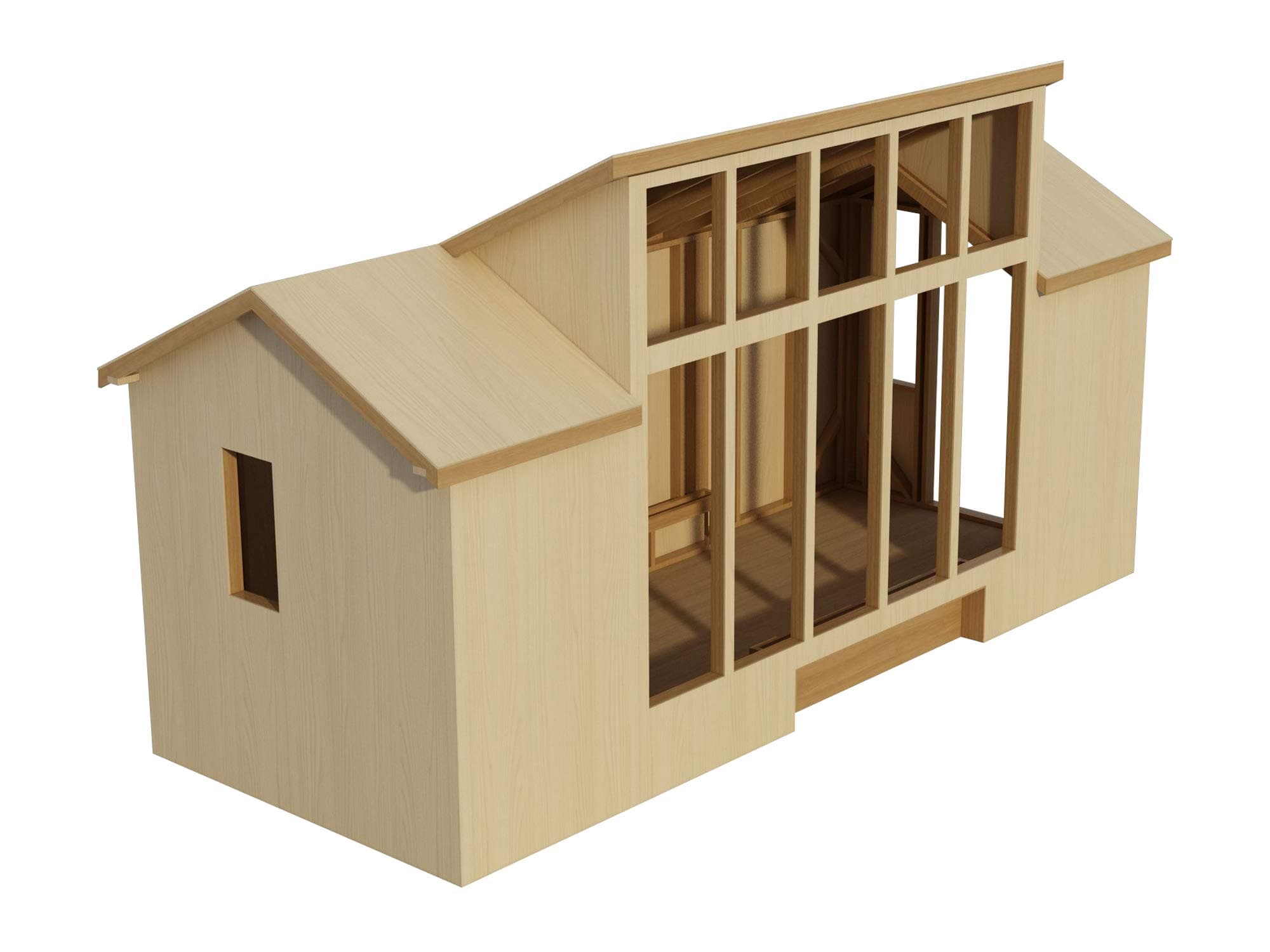 8’ X 20’ Tiny House Plans DIY Fun to build!!