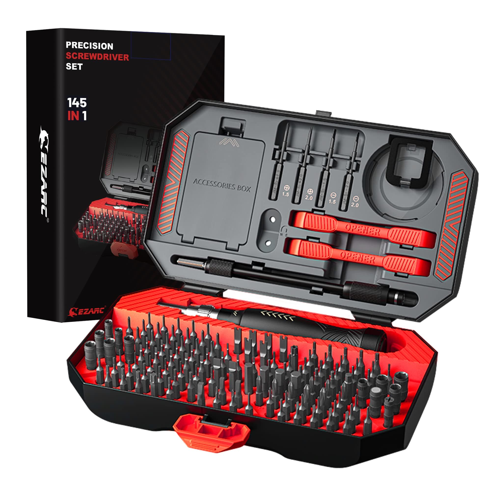 EZARC 145 in 1 Precision Screwdriver Set