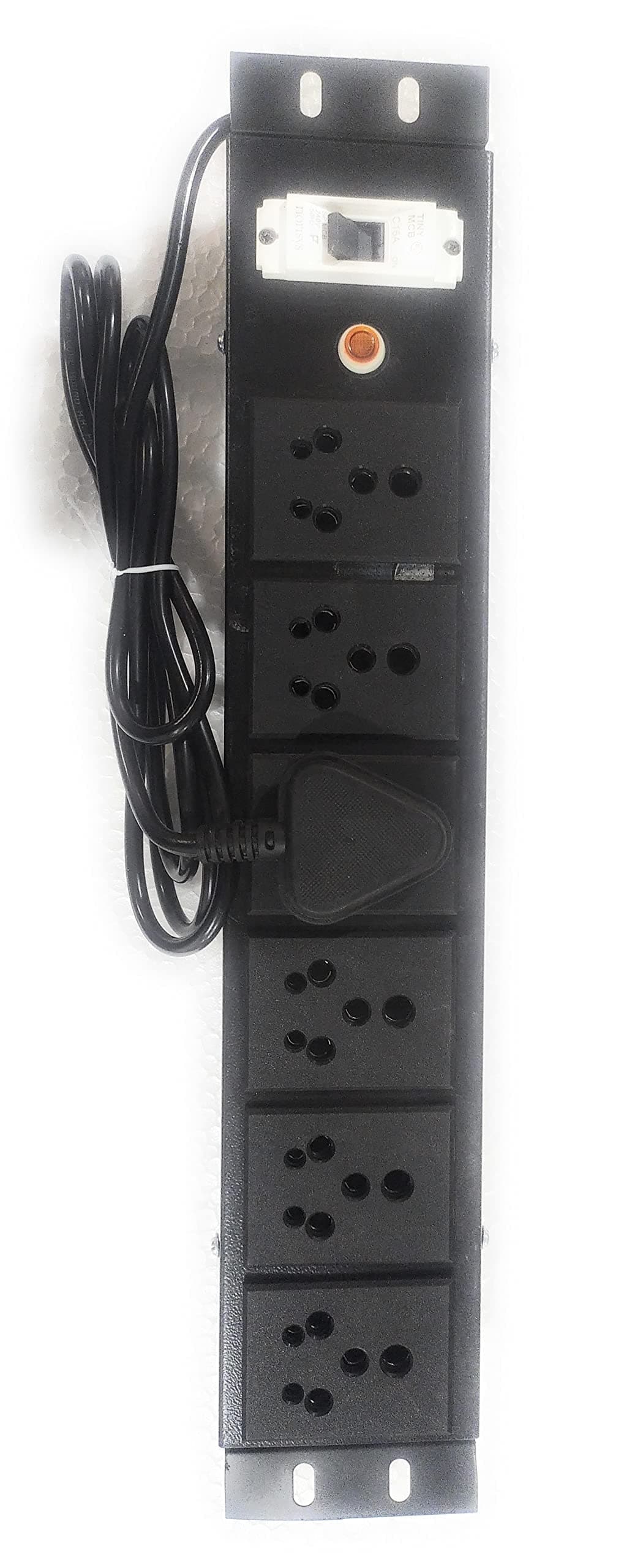 Harudduck® Power Strip PDU 6 Socket X 5AMP+15AMP(Both) Surge and Spike Protector (Global Socket) 6 outlets 220 V